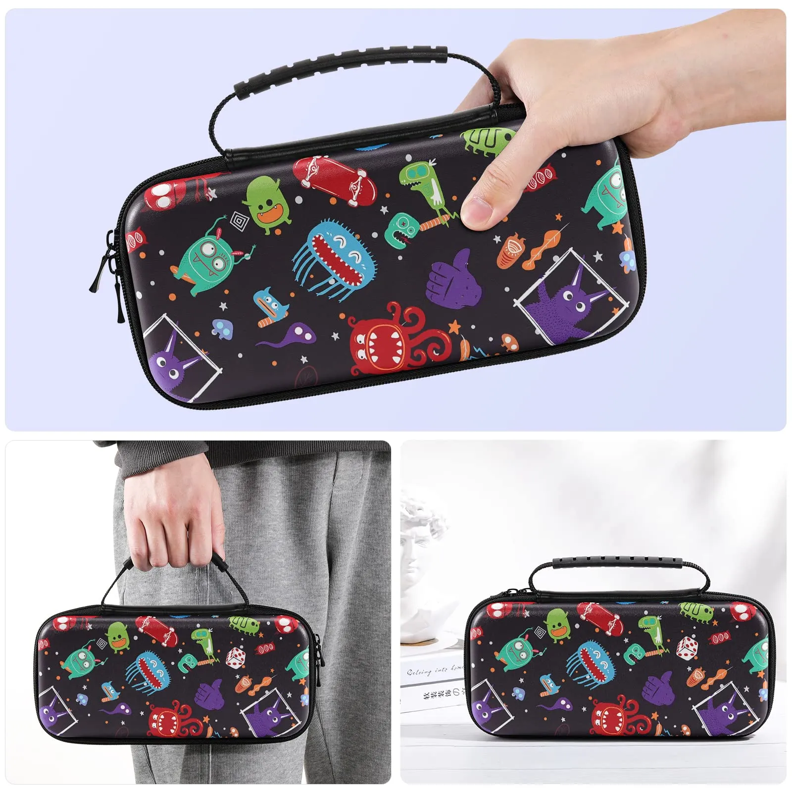 MoKo Custodia da Trasporto Compatibile con Nintendo Switch OLED/Switch - immagine 7