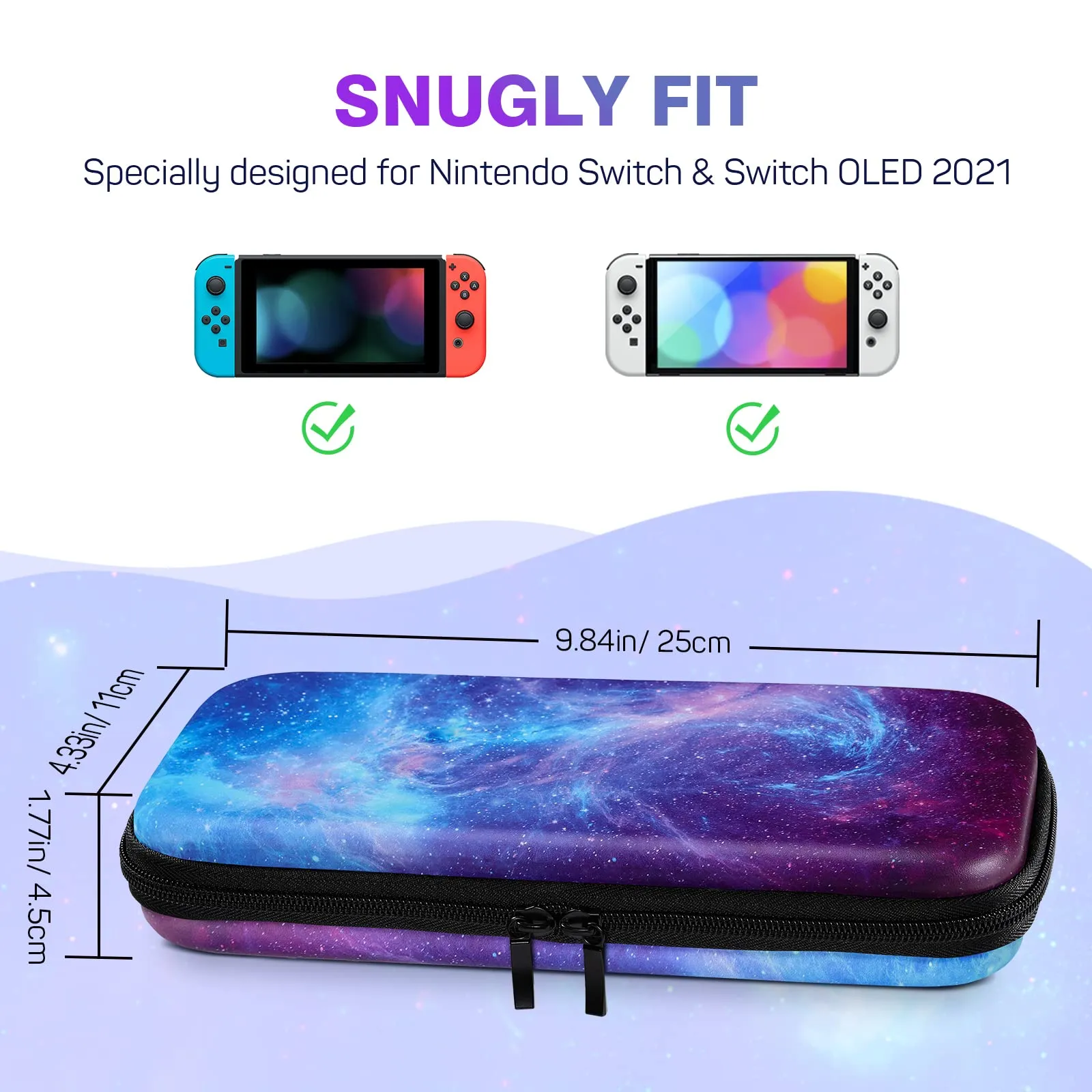 MoKo Custodia da Trasporto Compatibile con Nintendo Switch OLED/Switch - immagine 2