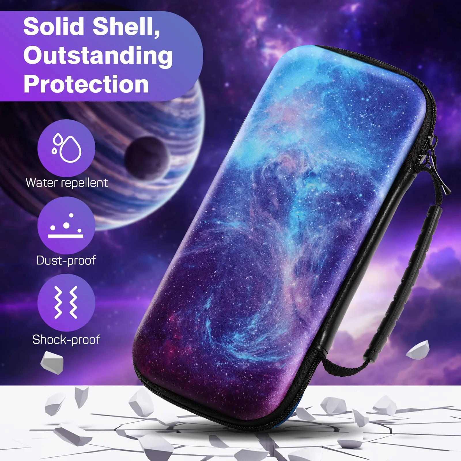 MoKo Custodia da Trasporto Compatibile con Nintendo Switch OLED/Switch - immagine 4