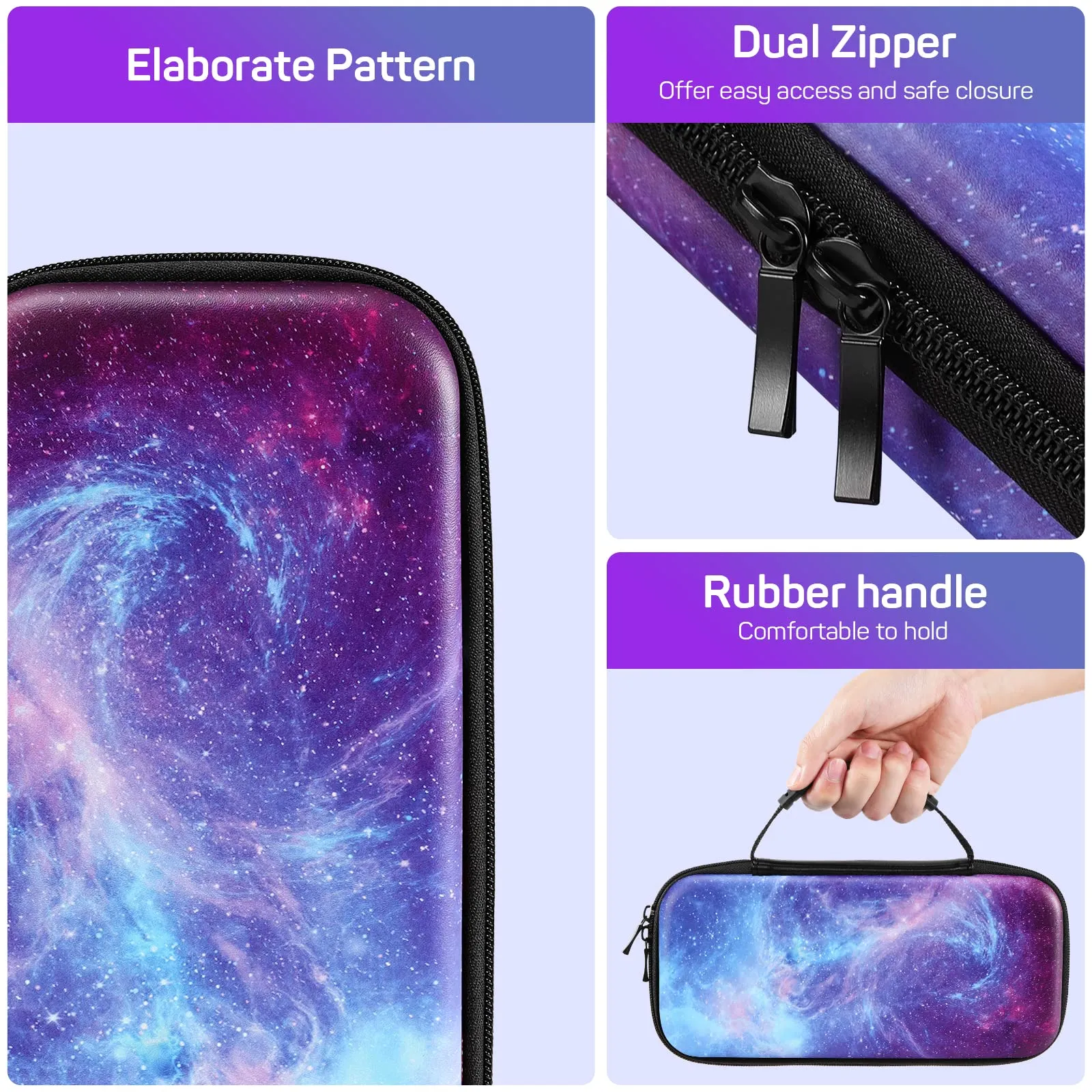MoKo Custodia da Trasporto Compatibile con Nintendo Switch OLED/Switch - immagine 6