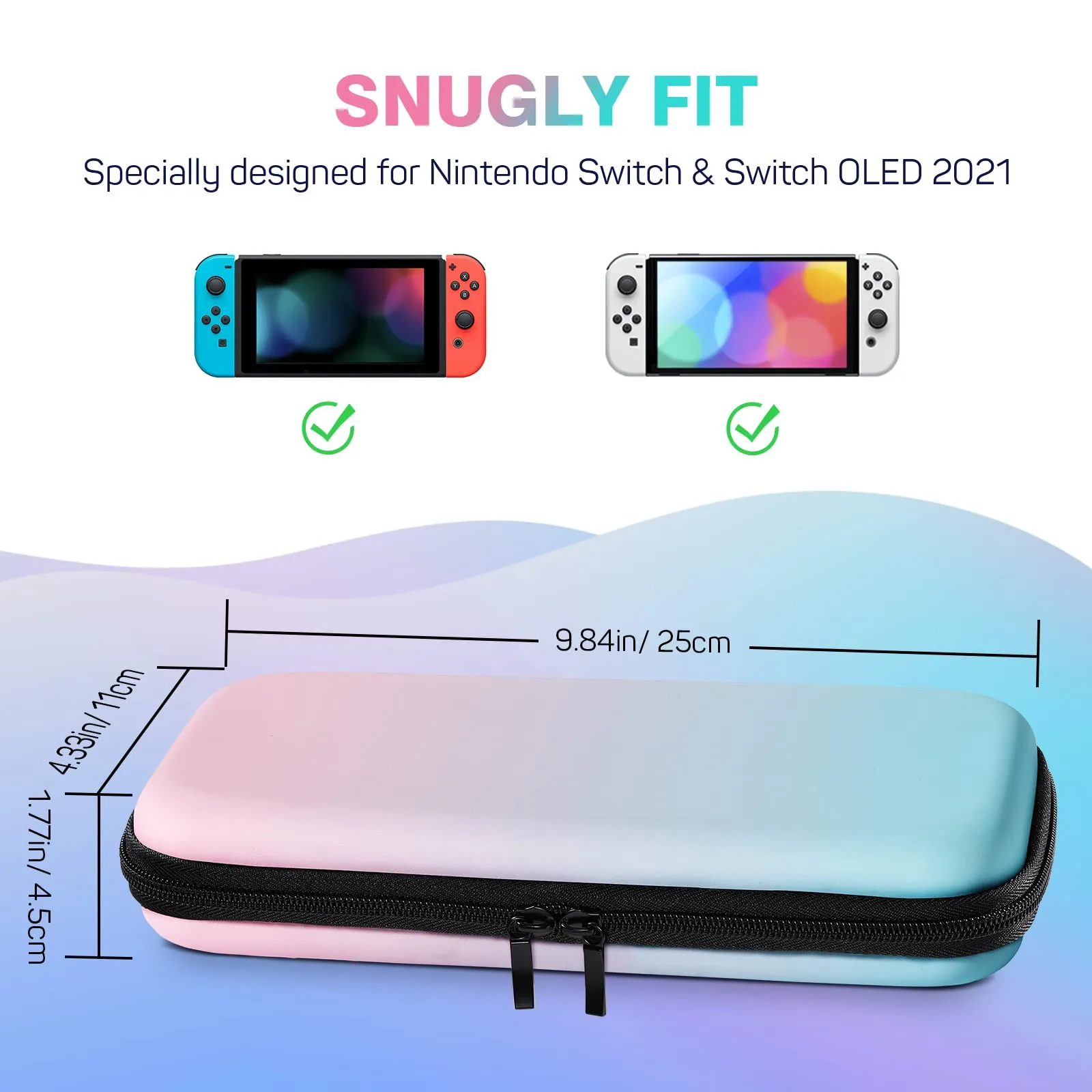 MoKo Custodia da Trasporto Compatibile con Nintendo Switch OLED/Switch - immagine 2