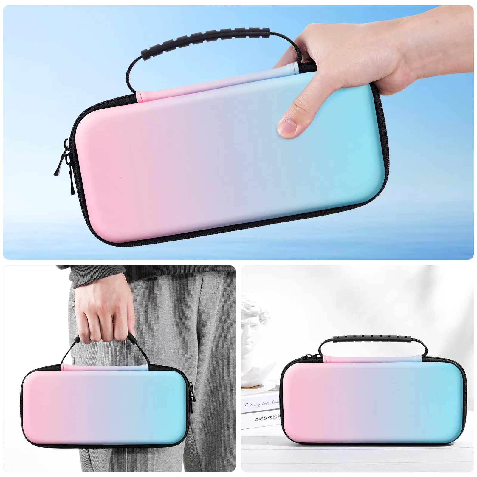 MoKo Custodia da Trasporto Compatibile con Nintendo Switch OLED/Switch - immagine 7
