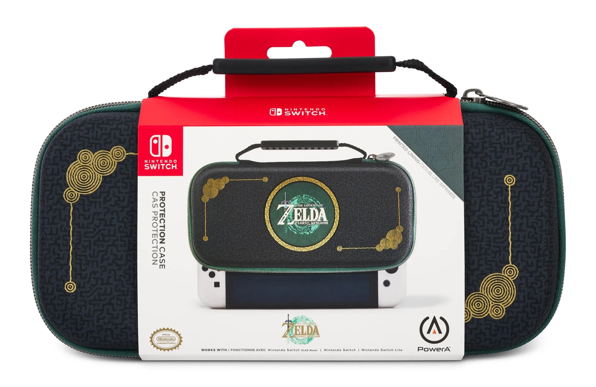 Protection Case for Nintendo Switch - OLED Model, Nintendo Switch or Nintendo Switch Lite - Tears of the Kingdom - immagine 4