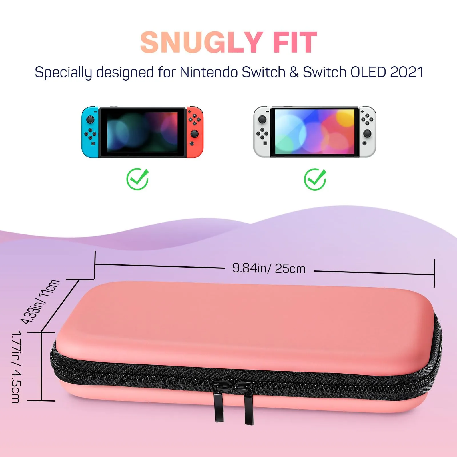 MoKo Custodia da Trasporto Compatibile con Nintendo Switch OLED/Switch - immagine 2