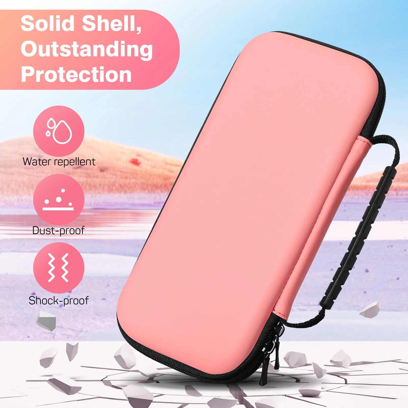 MoKo Custodia da Trasporto Compatibile con Nintendo Switch OLED/Switch - immagine 4
