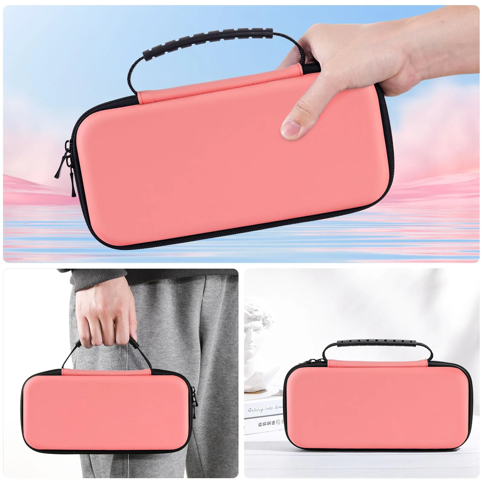MoKo Custodia da Trasporto Compatibile con Nintendo Switch OLED/Switch - immagine 7