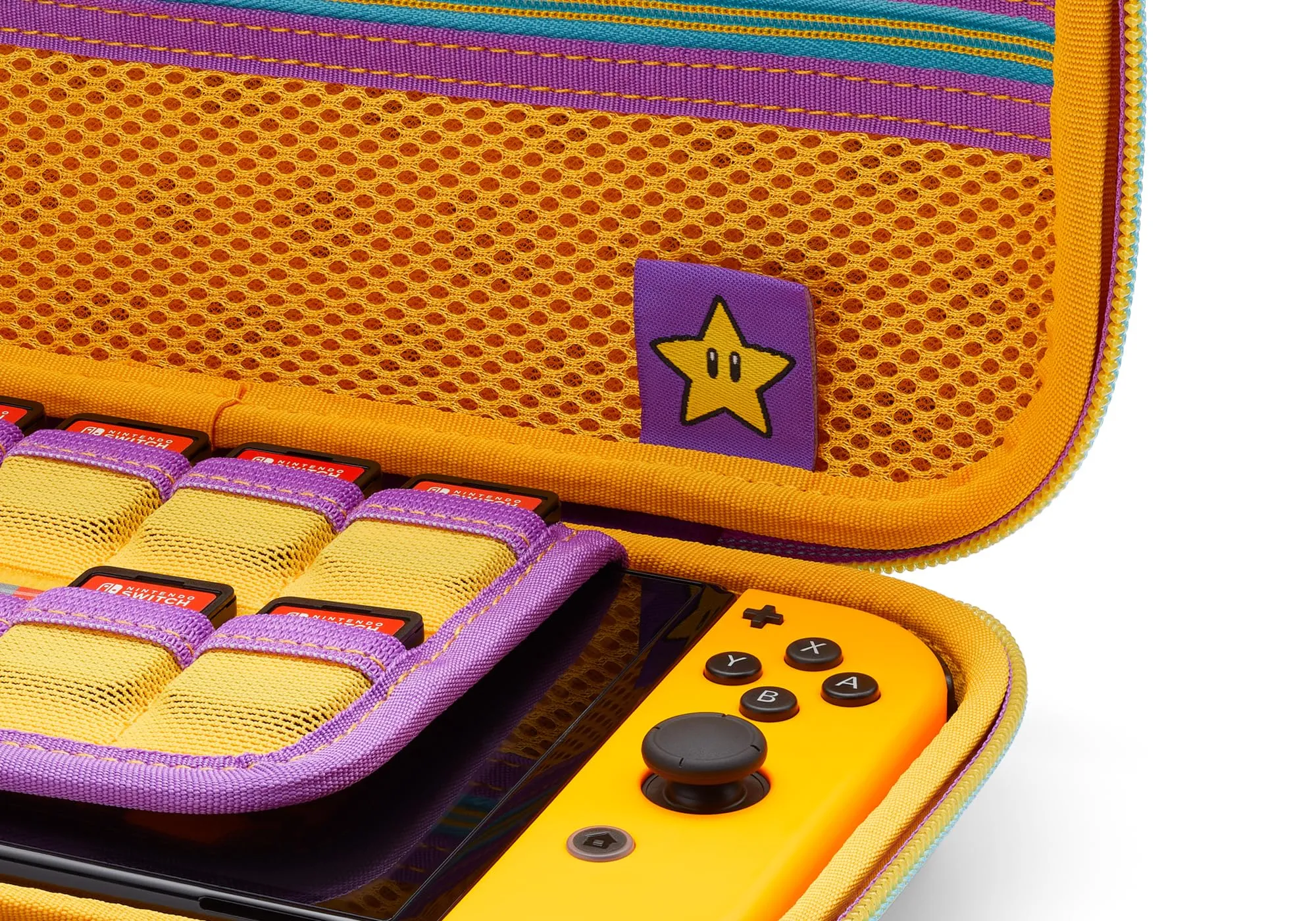 Etui de protection gaming PowerA Mario Color Splash Hereos pour Nintendo Switch - immagine 7