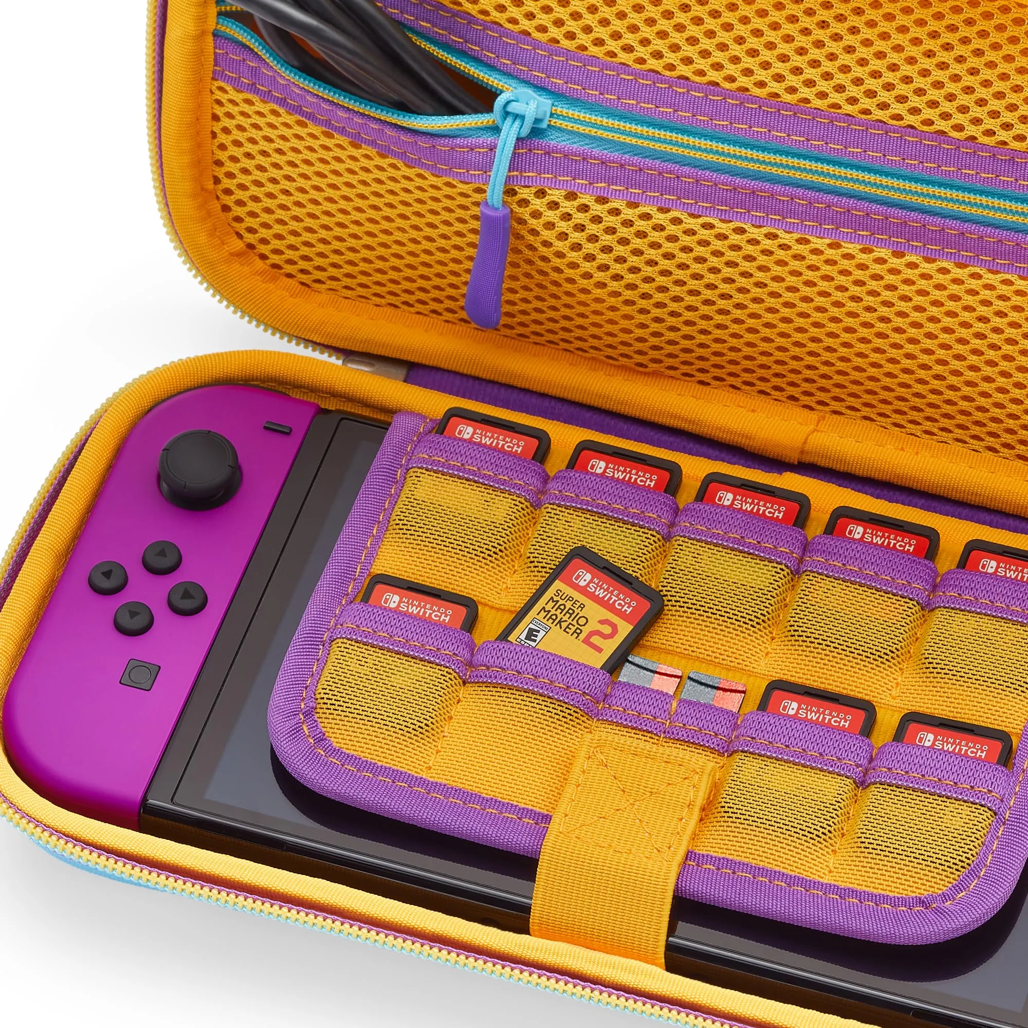 Etui de protection gaming PowerA Mario Color Splash Hereos pour Nintendo Switch - immagine 9
