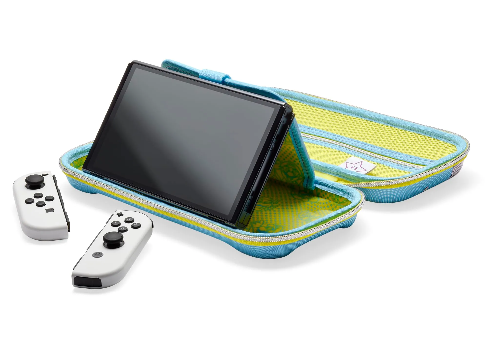 Custodia di protezione PowerA per Nintendo Switch - OLED Model e Nintendo Switch Lite - Mushroom Kingdom Pop Art - immagine 2