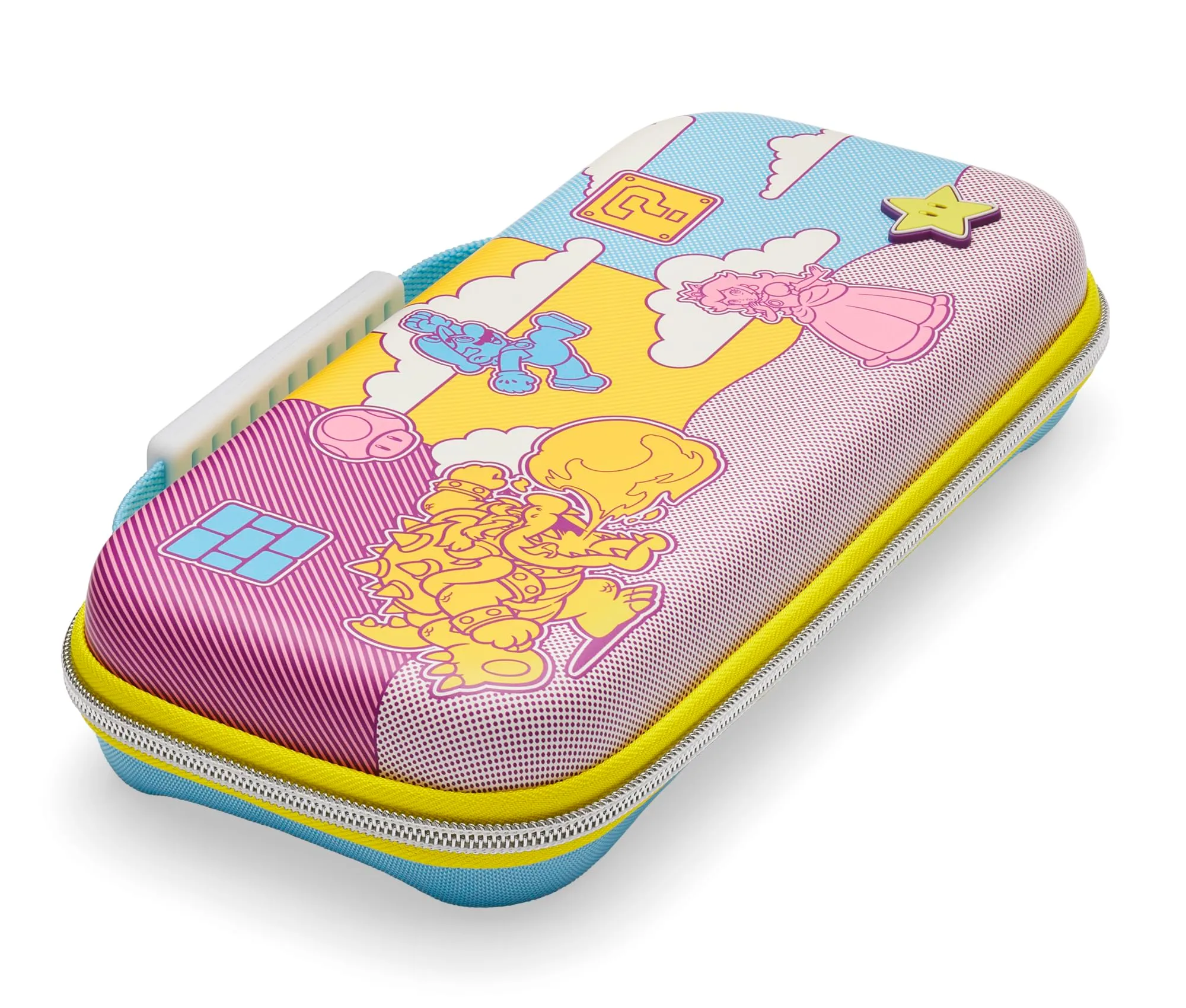Custodia di protezione PowerA per Nintendo Switch - OLED Model e Nintendo Switch Lite - Mushroom Kingdom Pop Art - immagine 3
