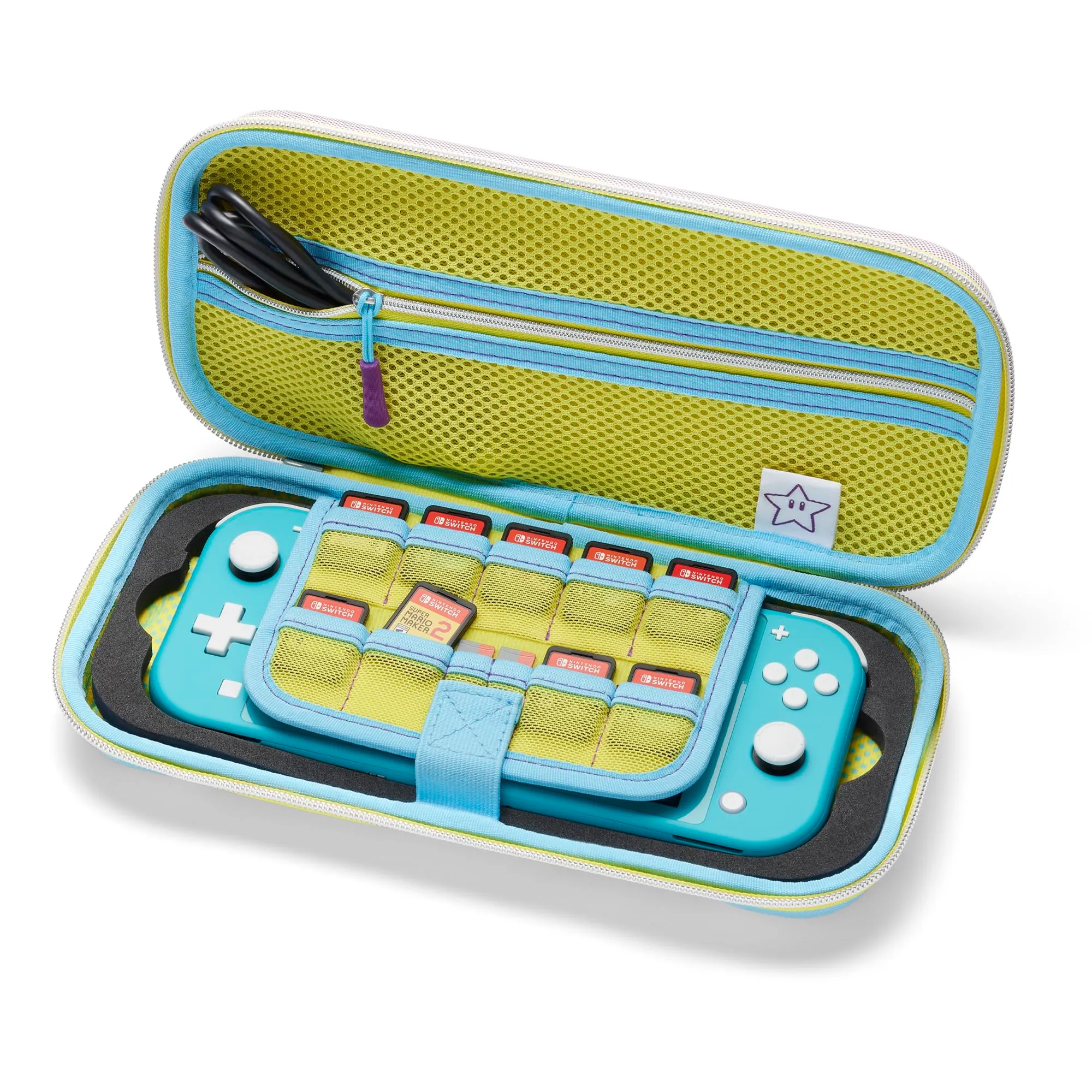 Custodia di protezione PowerA per Nintendo Switch - OLED Model e Nintendo Switch Lite - Mushroom Kingdom Pop Art - immagine 8