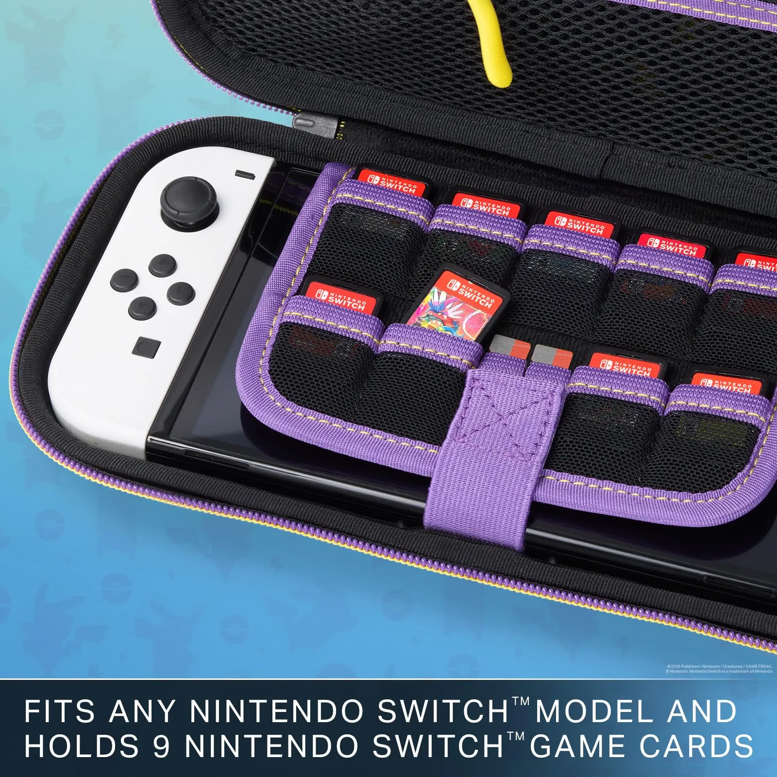 Protection Case for Nintendo Switch - Pikachu vs Gengar - immagine 4
