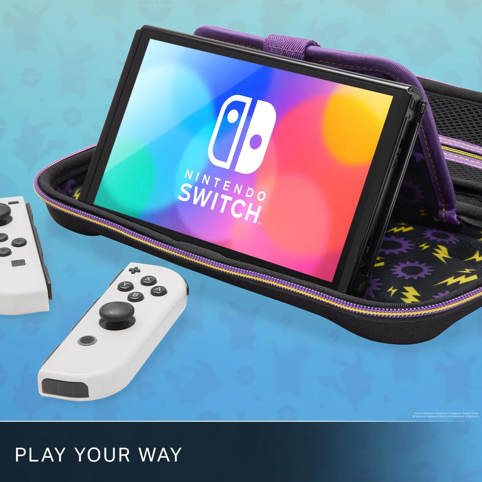 Protection Case for Nintendo Switch - Pikachu vs Gengar - immagine 6