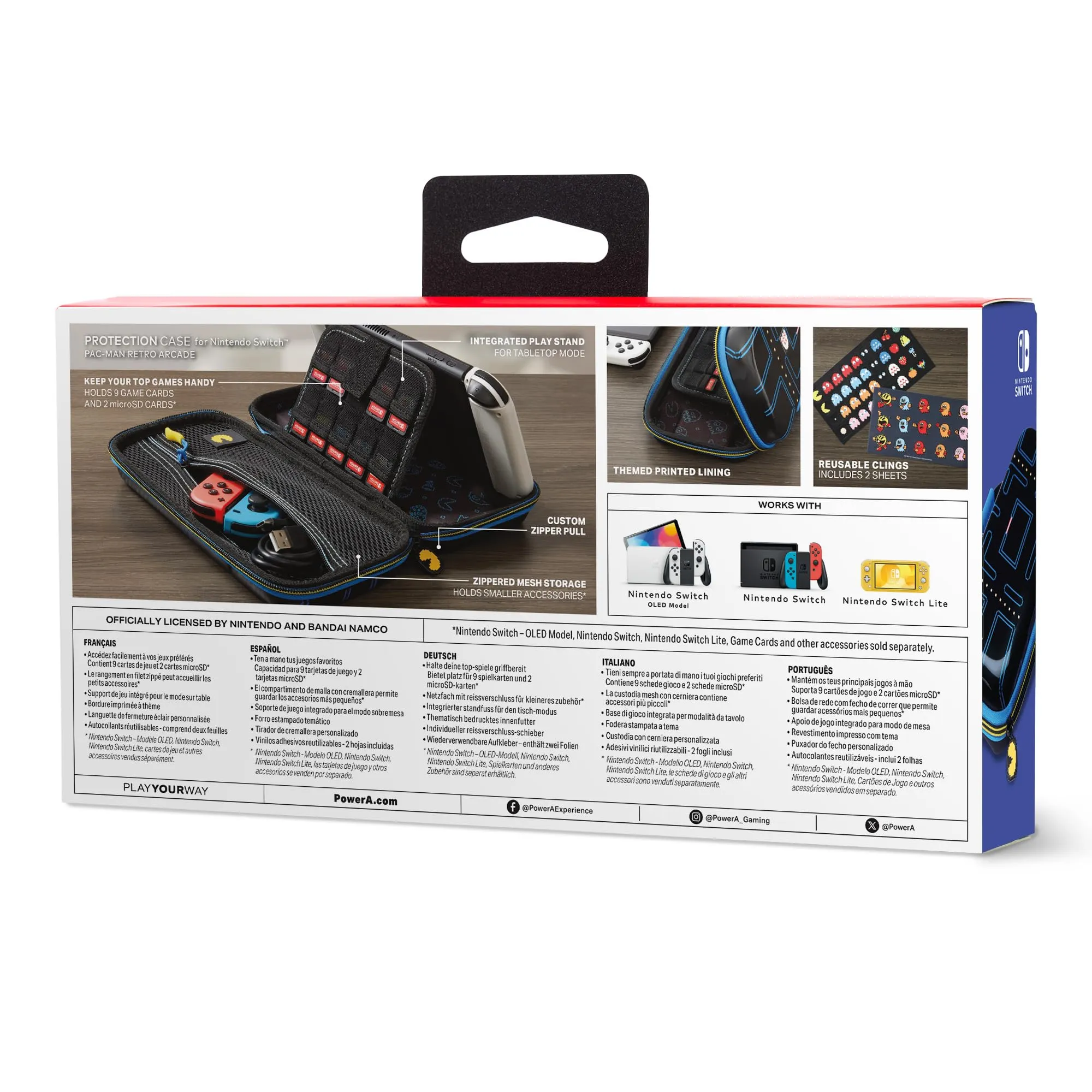 Protection Case for Nintendo Switch - PAC-MAN Retro Arcade - immagine 2