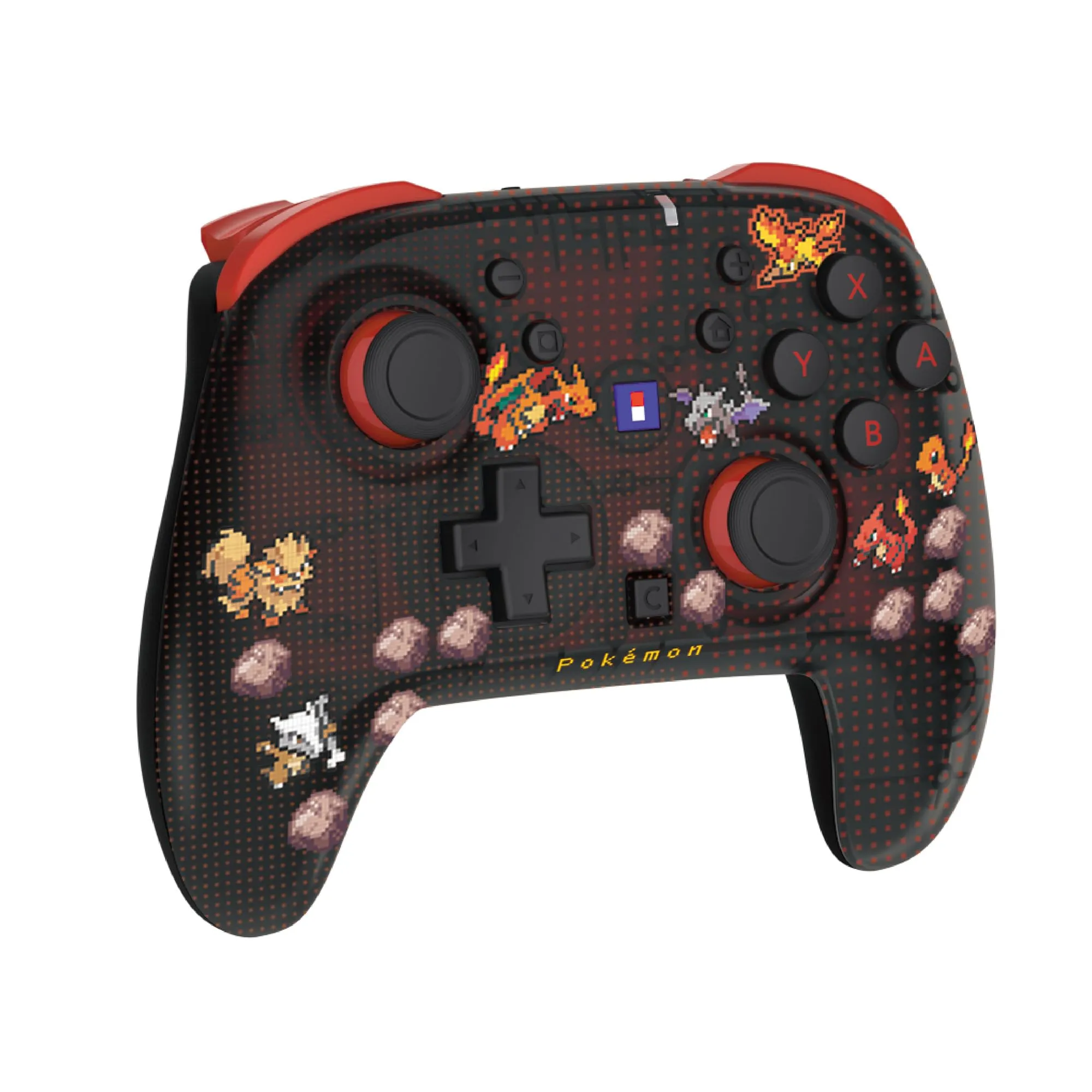 Hori - Wireless HORIPAD Turbo per Nintendo Switch 2 (Pokémon Pixel Rosso). Compatibile con Nintendo Switch e modelli OLED e Lite - Licenza Ufficiale Nintendo e The Pokémon Company International - immagine 3