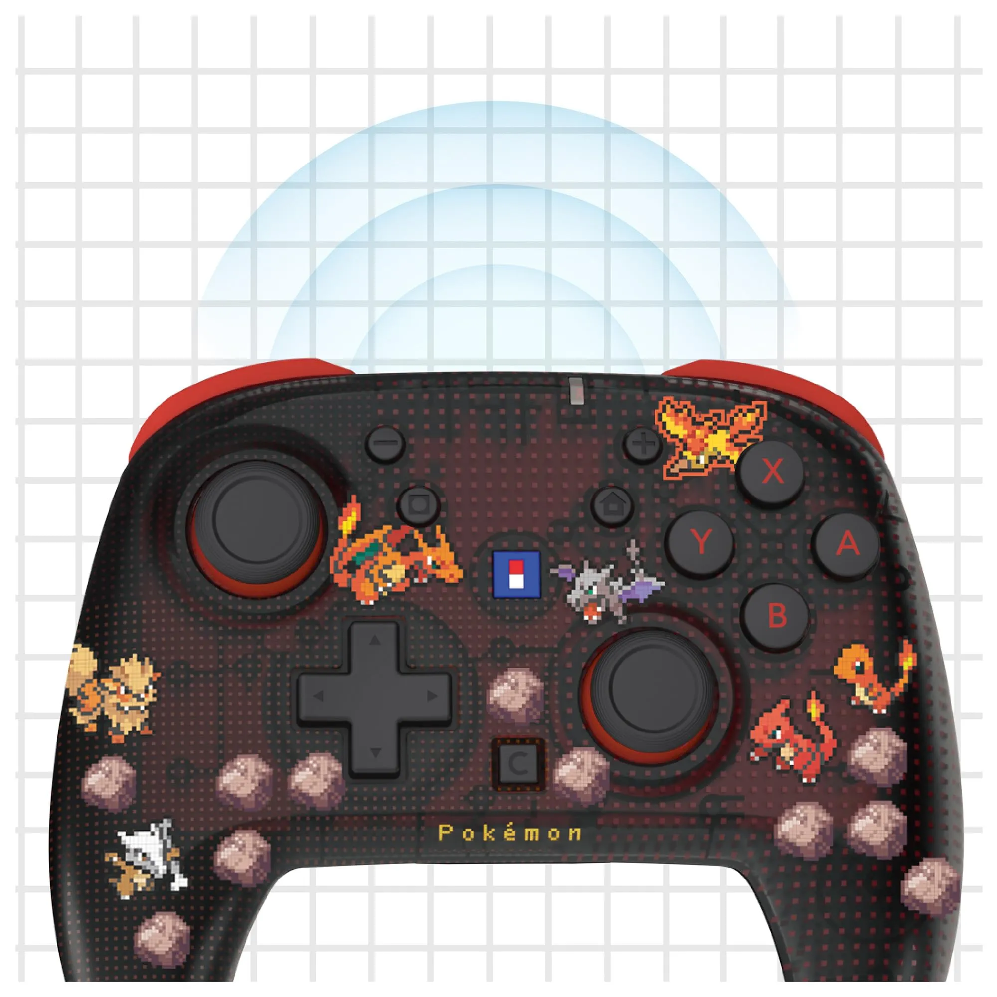 Hori - Wireless HORIPAD Turbo per Nintendo Switch 2 (Pokémon Pixel Rosso). Compatibile con Nintendo Switch e modelli OLED e Lite - Licenza Ufficiale Nintendo e The Pokémon Company International - immagine 6