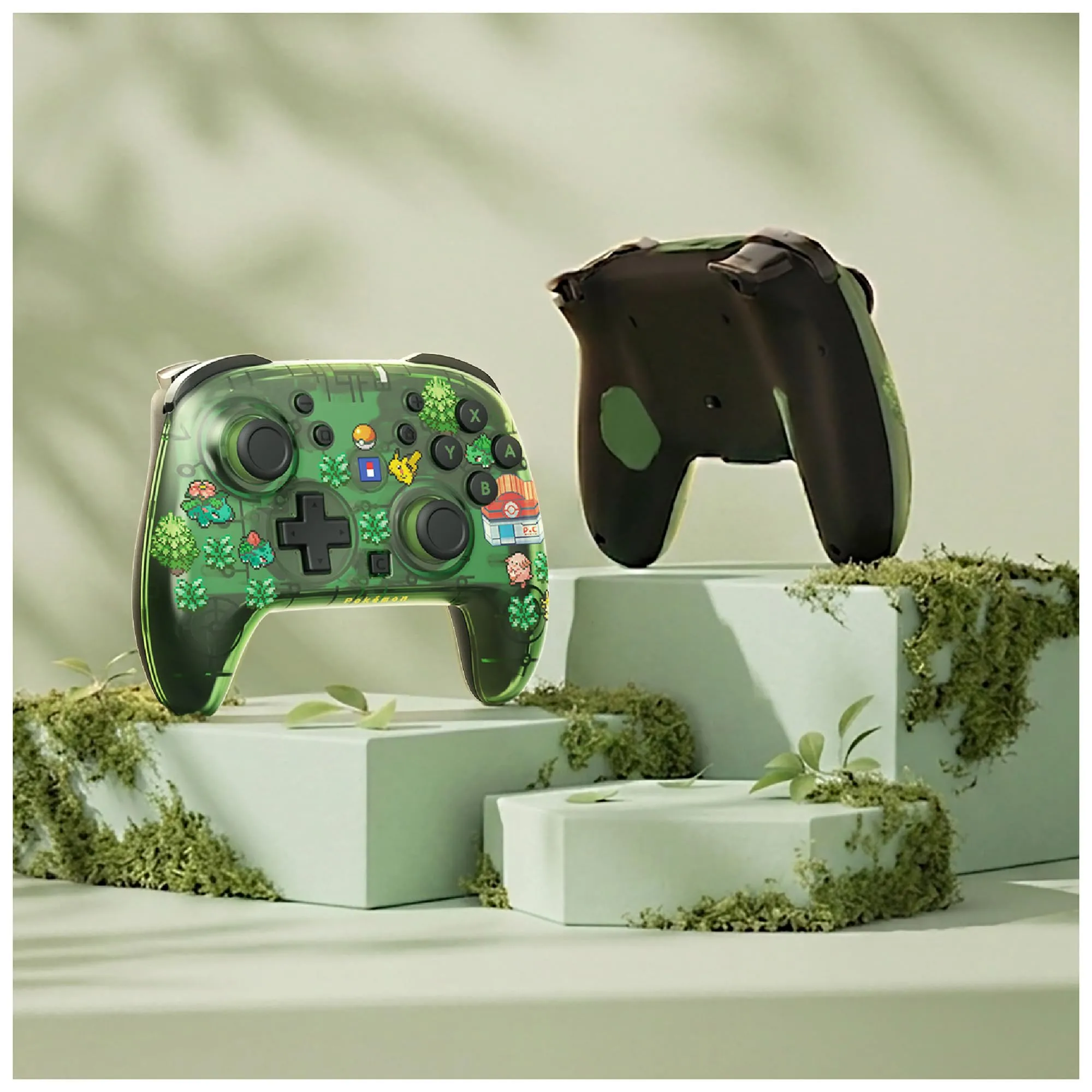 Hori - Wireless HORIPAD Turbo per Nintendo Switch 2 (Pokémon Pixel Verde). Compatibile con Nintendo Switch e modelli OLED e Lite - Licenza Ufficiale Nintendo e The Pokémon Company International - immagine 13