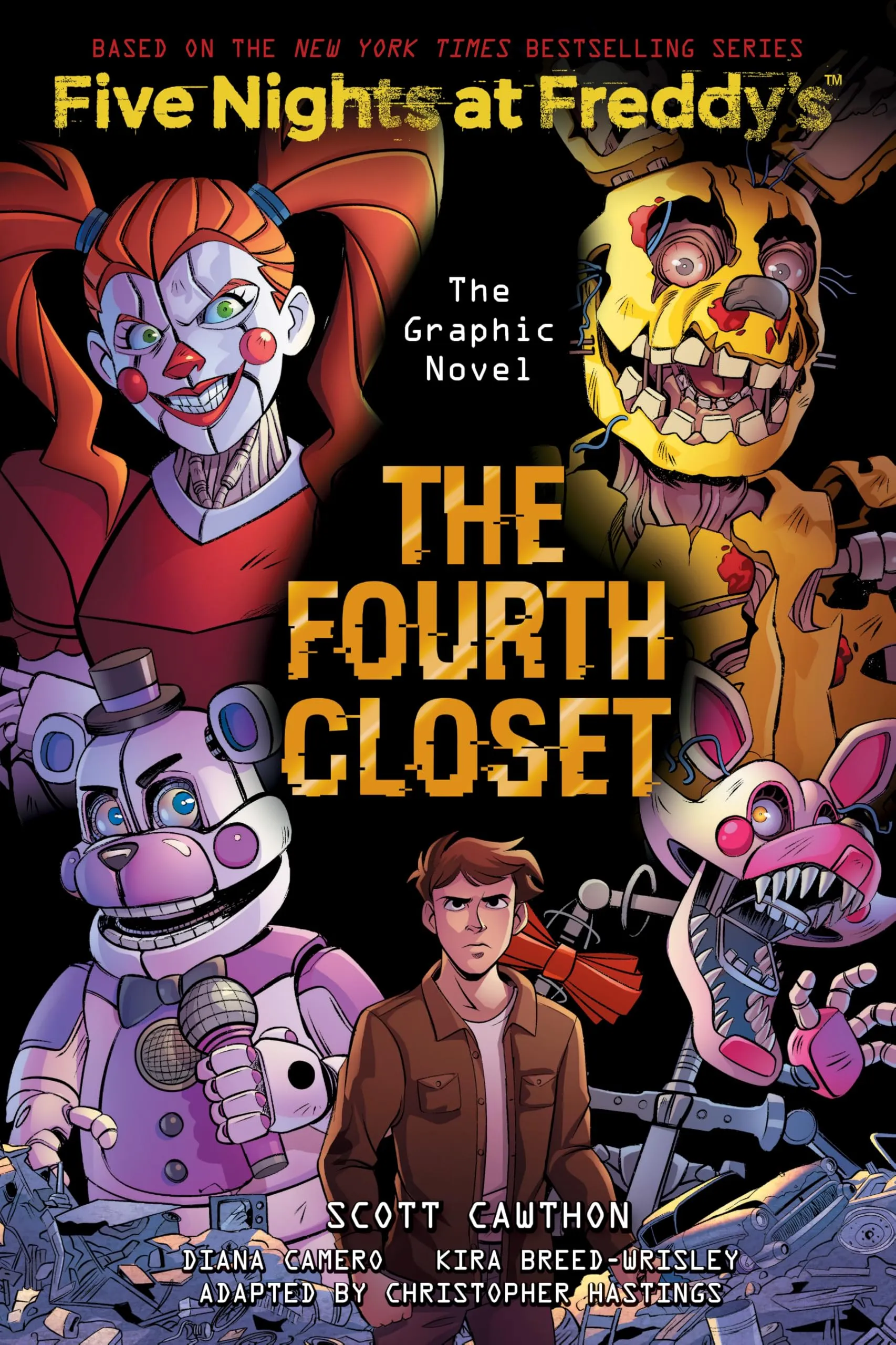 Five Nights at Freddy's Graphic Novel Trilogy Box Set: The Fourth Closet / the Twisted Ones / the Silver Eyes: 1-3: 45717 - immagine 3