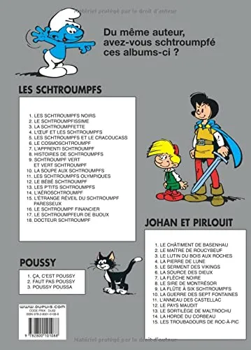 Les Schtroumpfs noirs ; Le Schtroumpf volant ; Le voleur de Schtroumpfs: 1 - immagine 2