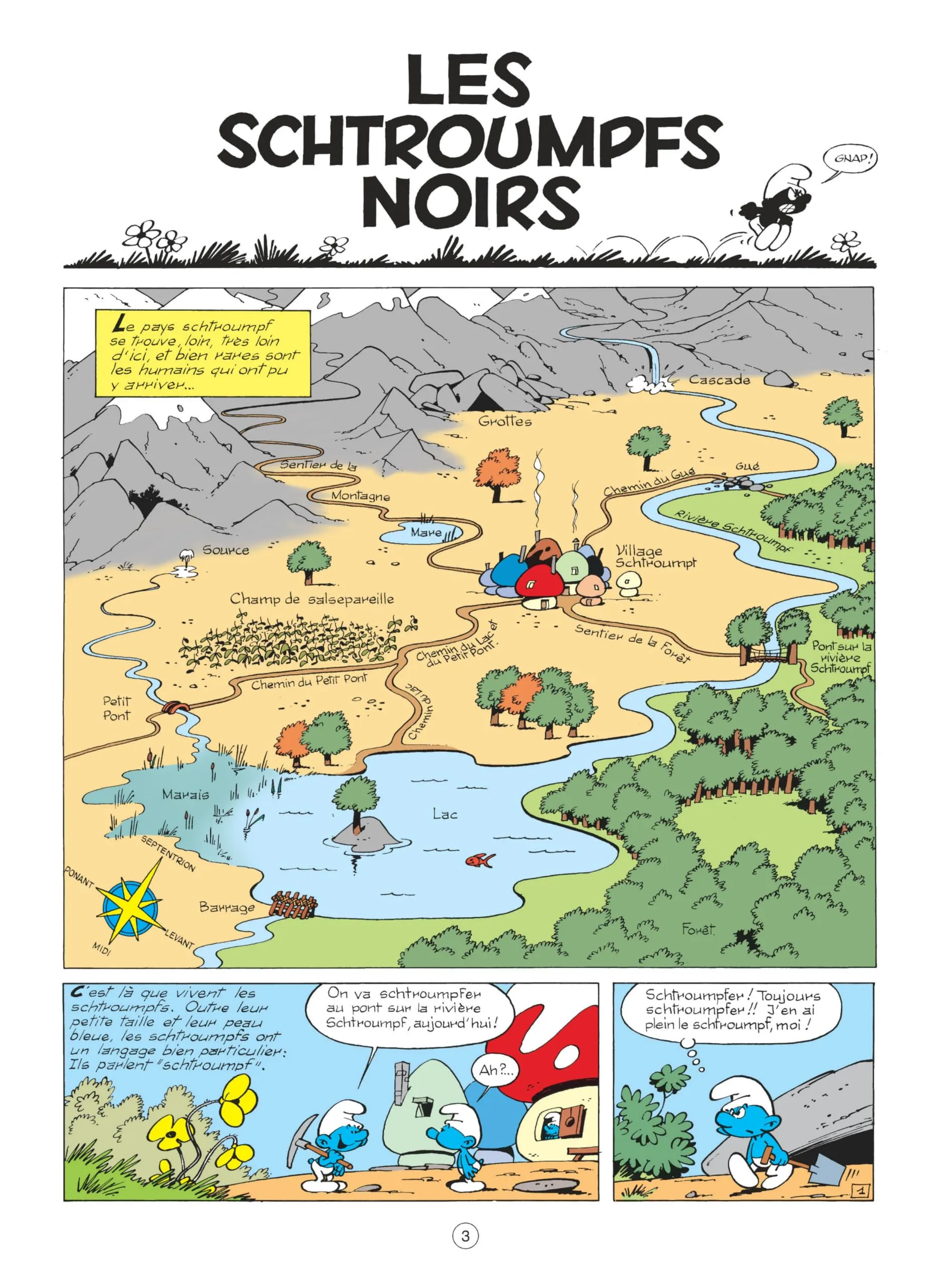 Les Schtroumpfs noirs ; Le Schtroumpf volant ; Le voleur de Schtroumpfs: 1 - immagine 3