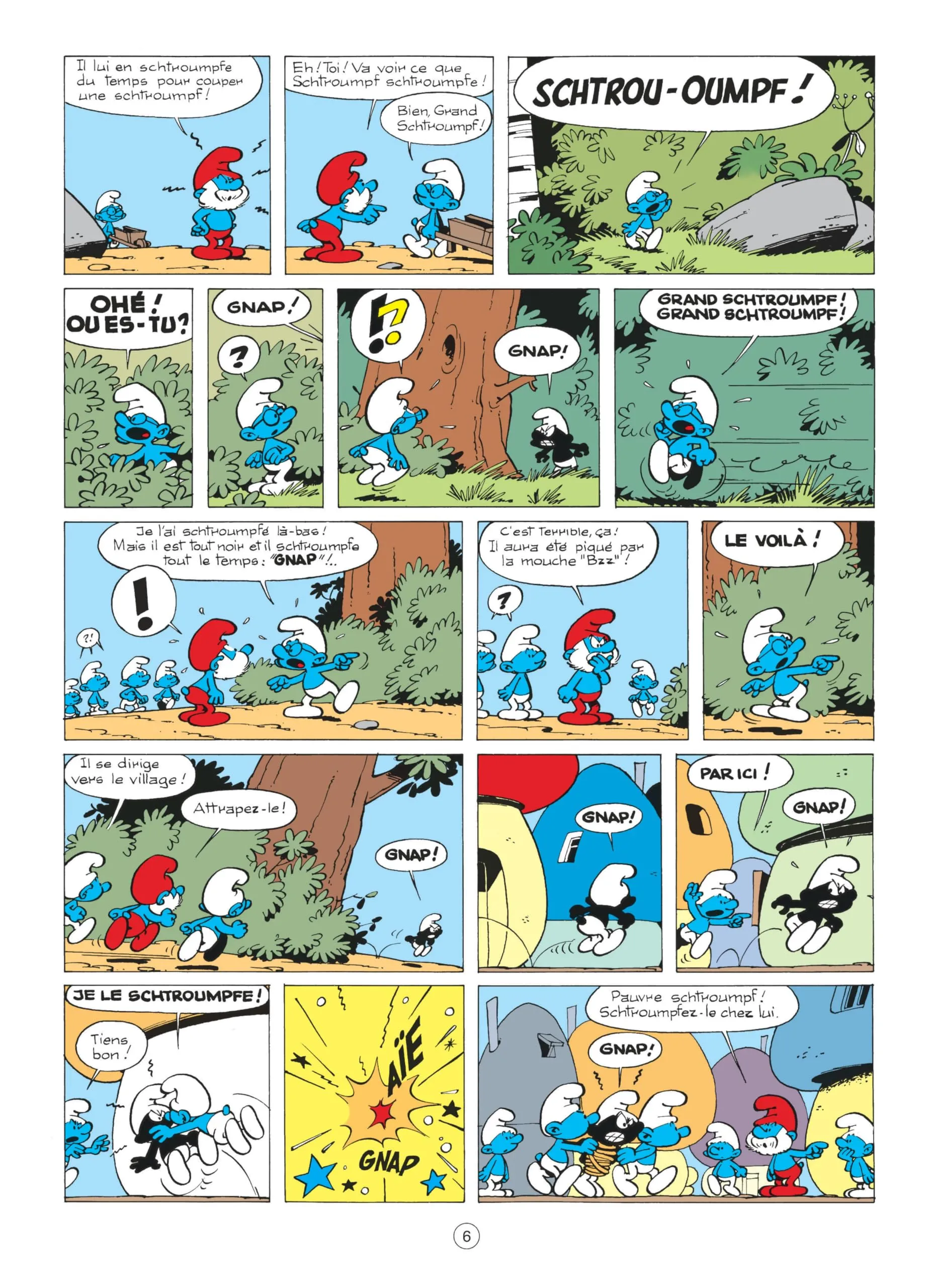 Les Schtroumpfs noirs ; Le Schtroumpf volant ; Le voleur de Schtroumpfs: 1 - immagine 6
