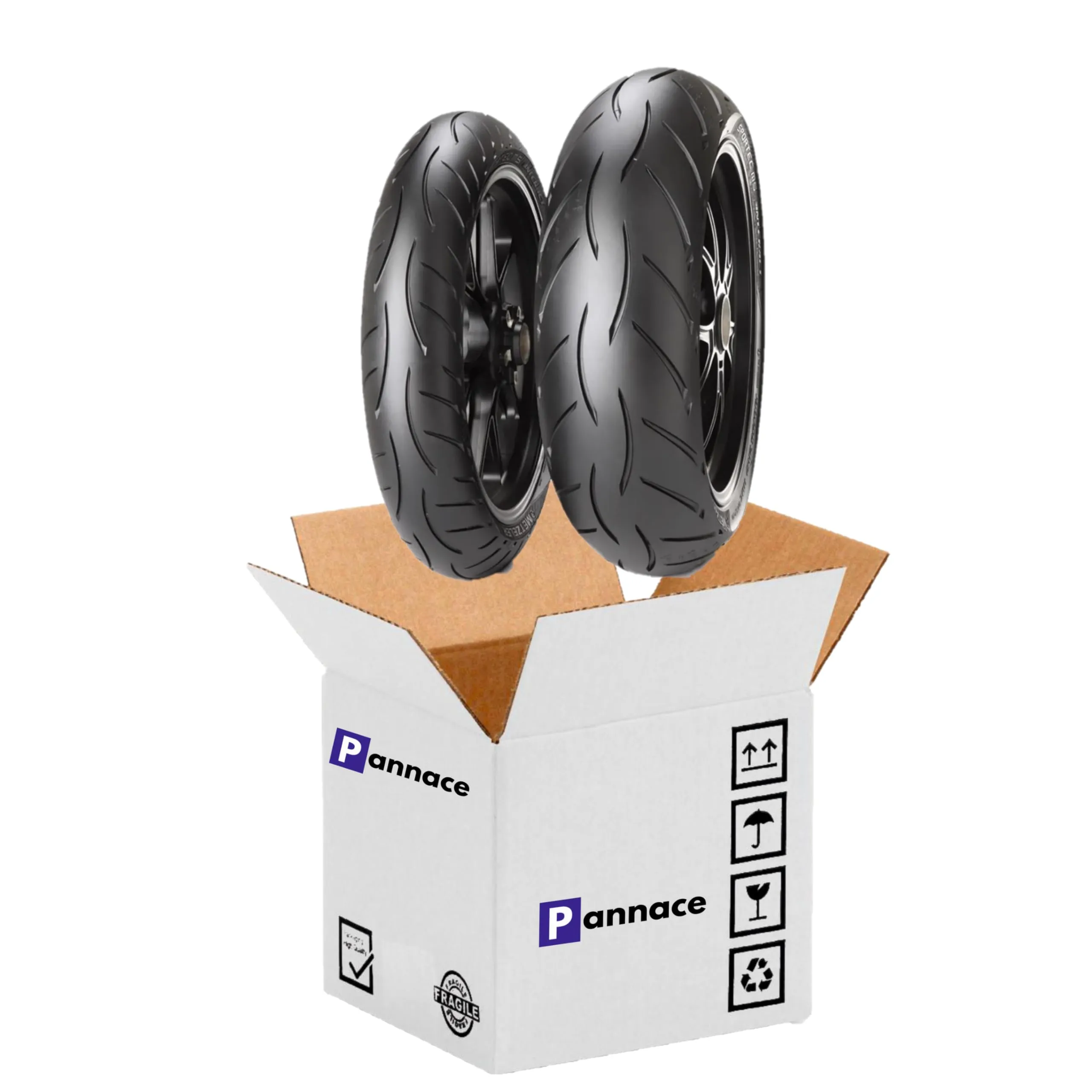 Pneumatici in coppia 160/60 17 con 120/70 17 SPORTEC M5 INTERACT - Pannace - immagine 1