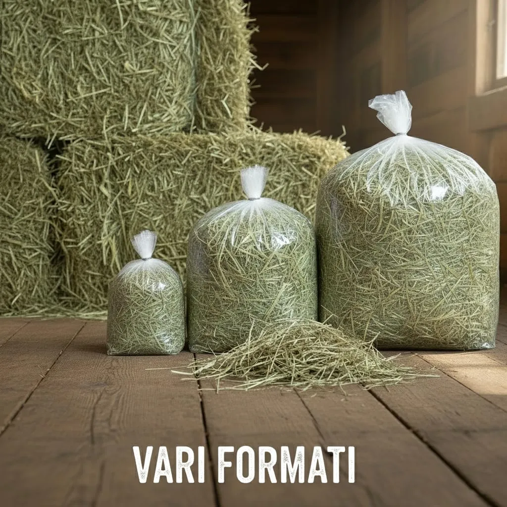 Fieno Naturale di Prato di Alta Montagna 5 kg - Made in Italy (Basilicata) | Per Conigli, Conigli Nani, Cavie, Cincillà e Roditori Erbivori | Senza Erba Medica, Ricco di Erbe Aromatiche - immagine 4