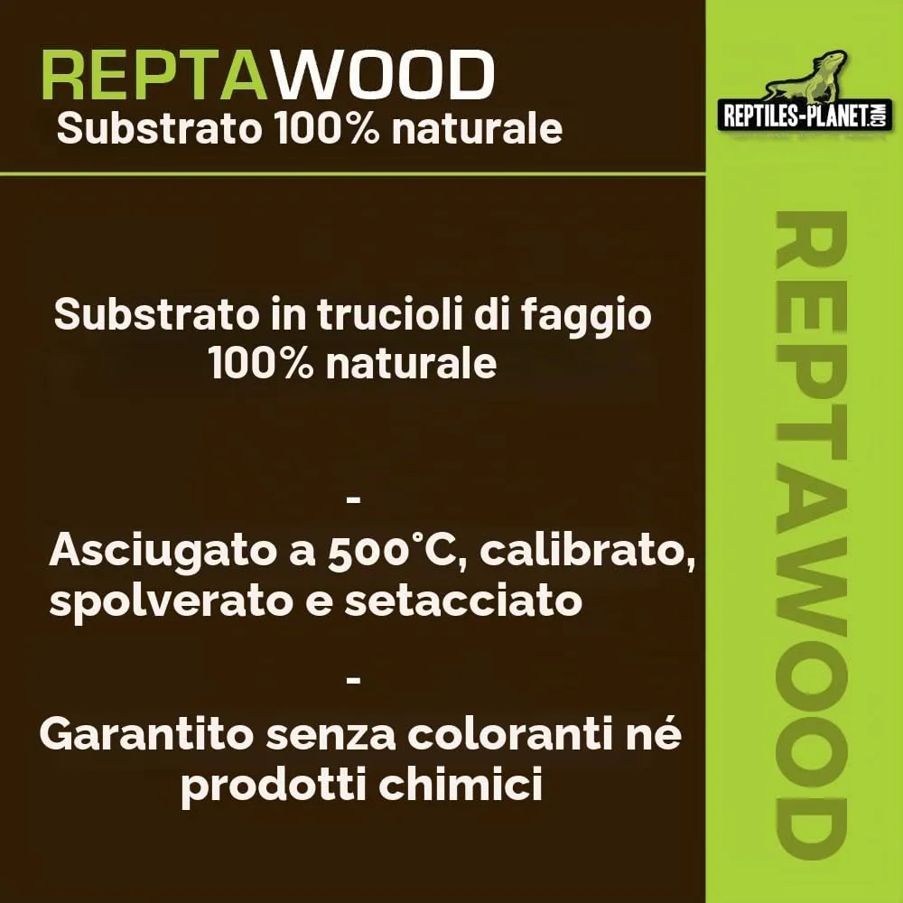 Reptiles Planet - Reptawood - Substrato per Terrario - Faggio - 6 Litri - immagine 3