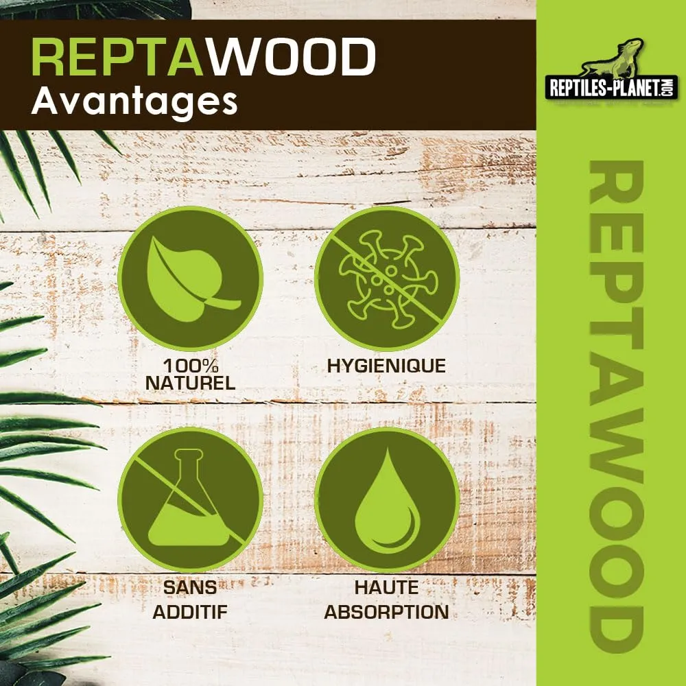 Reptiles Planet - Reptawood - Substrato per Terrario - Faggio - 6 Litri - immagine 7