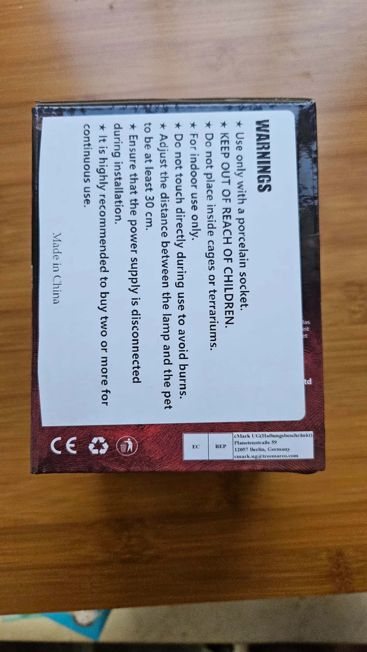 VANSUKY Lampada Riscaldante in Ceramica da 50W per Rettili-Riscaldatore per Terrario per Lucertole, Dragoni Barbuti, Serpenti e Altri Rettili-Nessuna Emissione di Luce-Attacco E27-220V - immagine 3