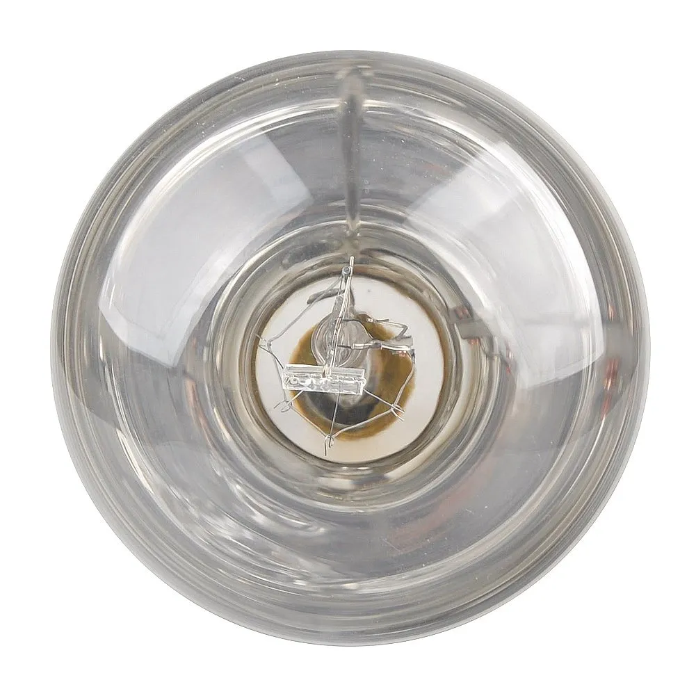 LUCKY HERP Lampadina a vapore di mercurio per rettili da 125 W, vetro trasparente R115 per la massima penetrazione UVB, lampada termica UVA UVB 3 in 1, lampada solare professionale per terrari di - immagine 3