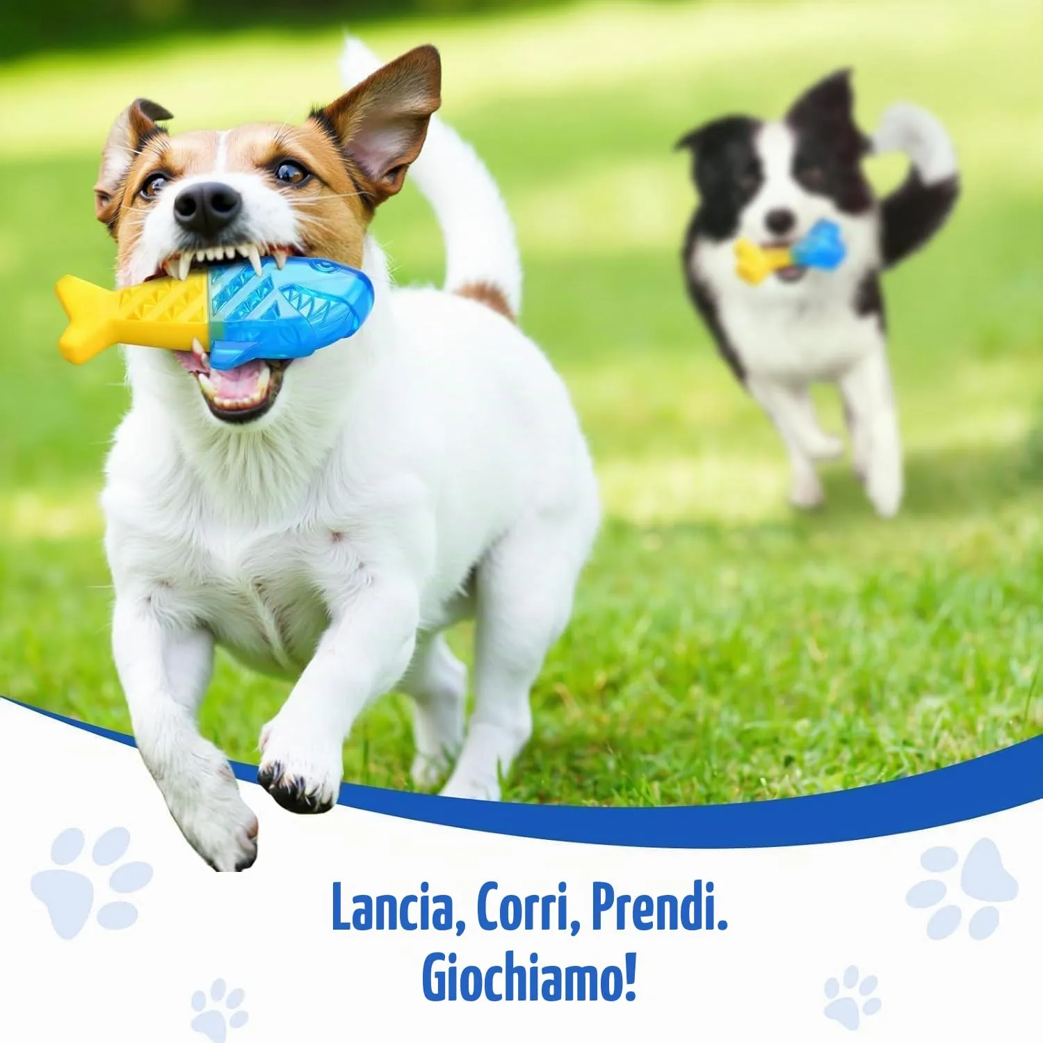Giochi da masticare rinfrescanti per cani Pawaboo, confezione da 2 - immagine 7