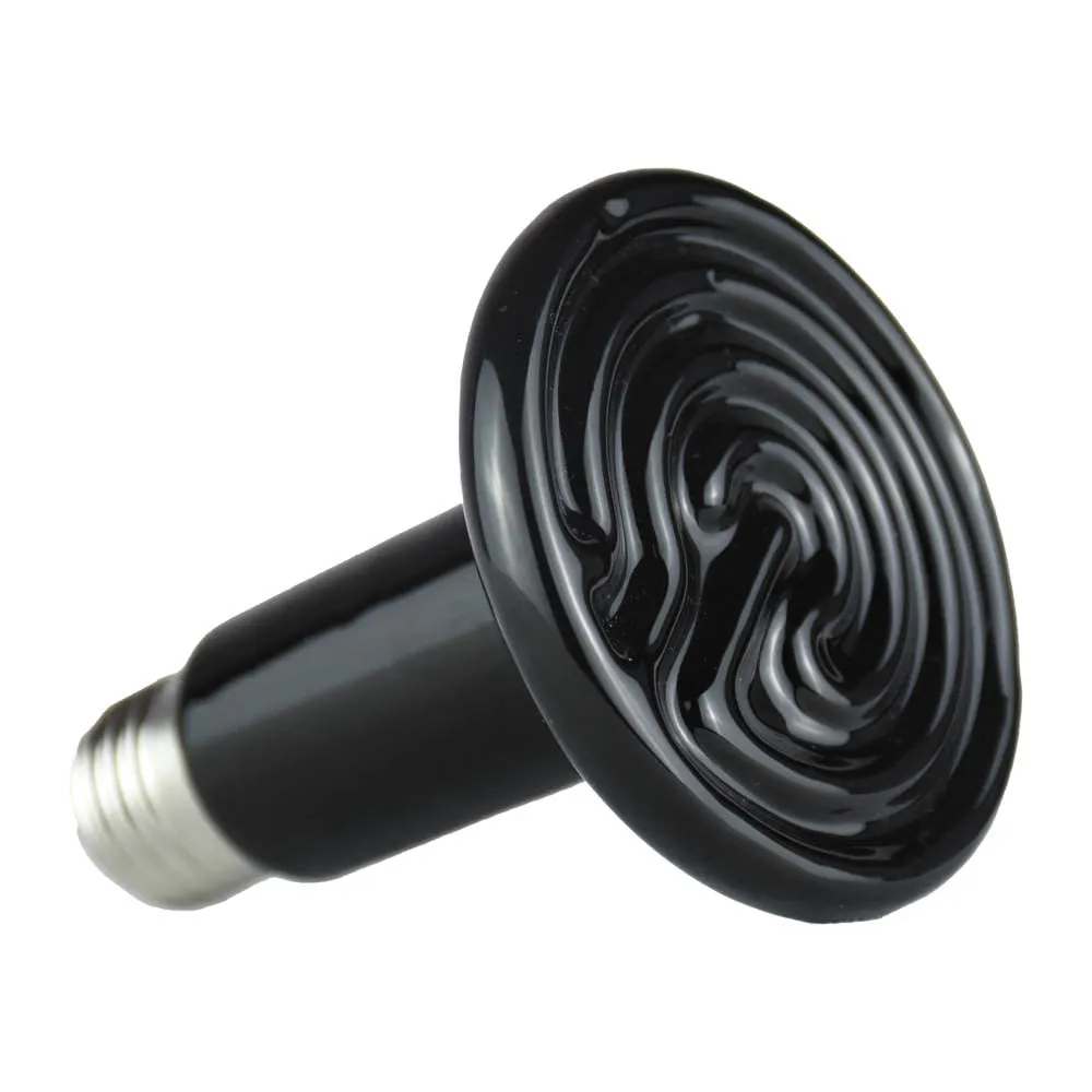 VANSUKY Lampada Riscaldante in Ceramica da 200W per Rettili-Riscaldatore per Terrario per Lucertole, Dragoni Barbuti, Serpenti e Altri Rettili-Nessuna Emissione di Luce-Attacco E27-220V - immagine 5