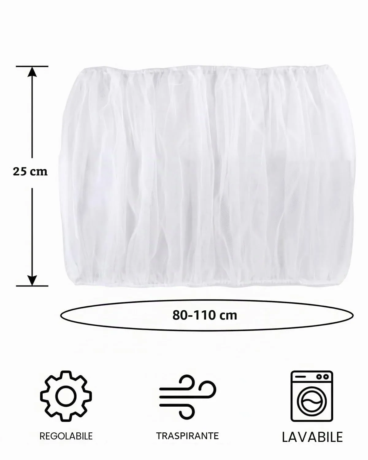 HAPZUR Rete per Gabbia Uccelli 2 PEZZI, Copertura Protettiva Regolabile in Nylon Anti-Sporco per Pappagalli, Raccoglitore Semi Universale per un Ambiente Pulito. - immagine 6