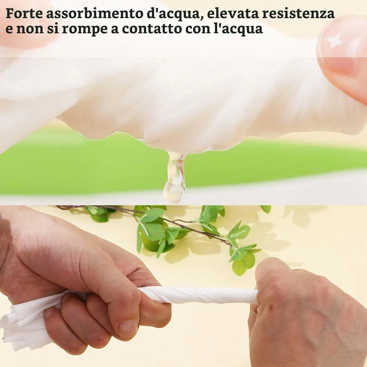 Allazone 100 Fogli di Carta per Gabbie per Uccelli, Fogli in Tessuto non Tessuto per Gabbie per Uccelli, Pretagliati e Assorbenti per Animali Domestici (31 x 44cm) - immagine 3