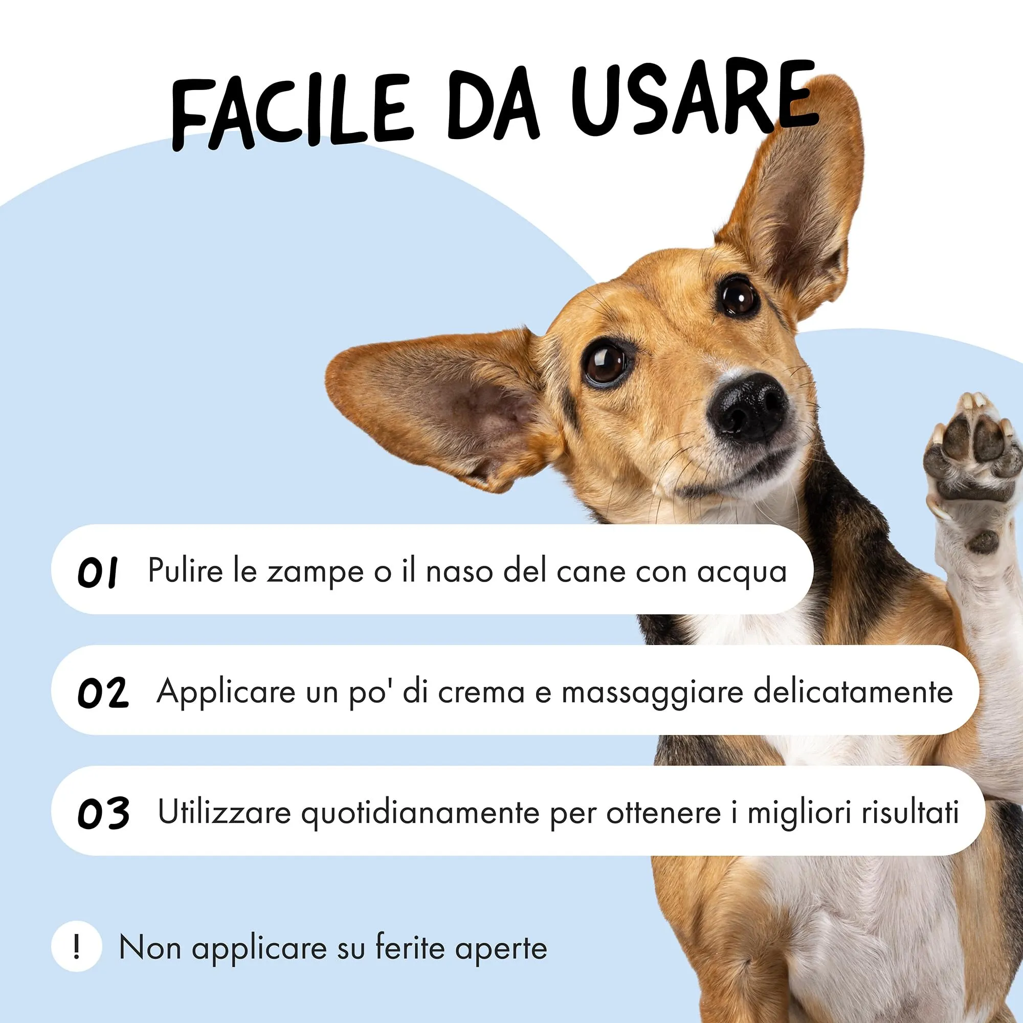 Belly Crema Polpastrelli Cane, 100% Naturale, Protezione Asfalto Caldo, 50g - immagine 7