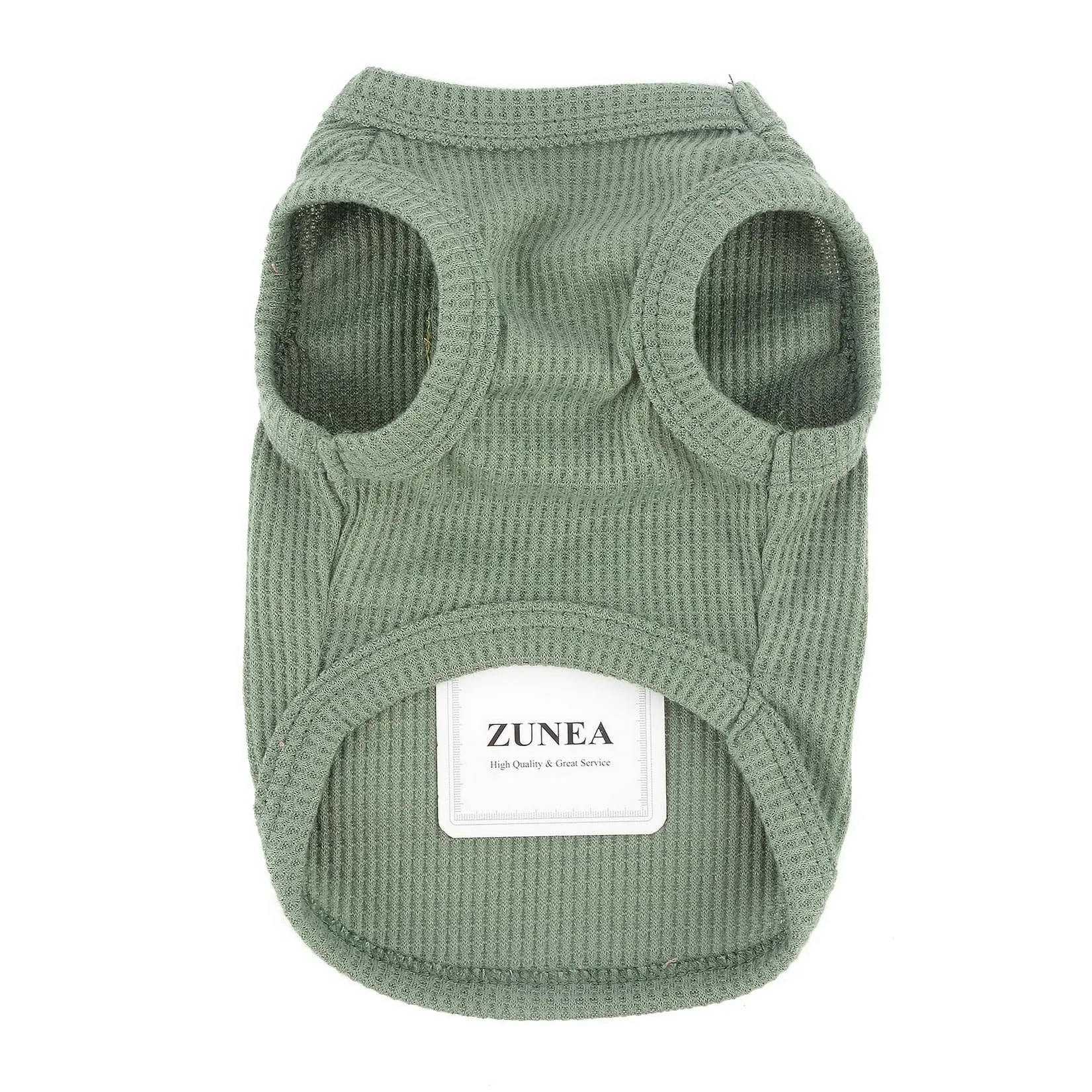 Zunea - Maglietta per cani di taglia piccola, in morbido cotone, estiva, vestito basic per cani, grazioso top per cani, in tessuto traspirante, per cani femmina, maschi, chihuahua, yorkie e gatti - immagine 6