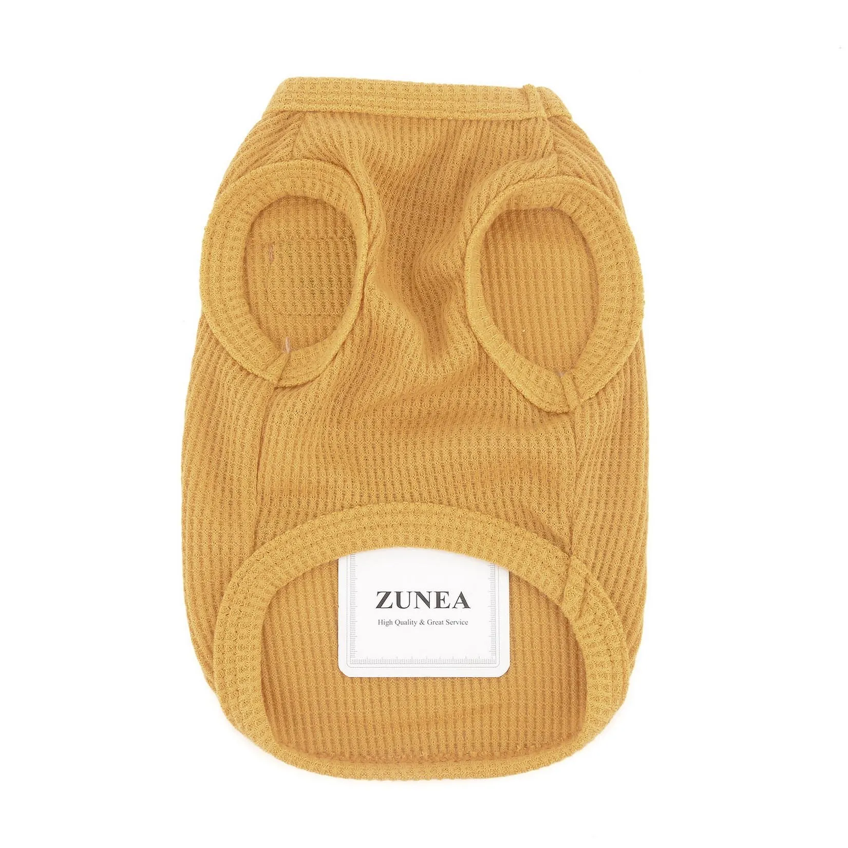 Zunea Camicie per cani di piccola taglia gilet estivo t-shirt morbida traspirante vestiti per cuccioli maglietta di base canotta senza maniche per animali domestici canottiera chihuahua yorkie gatto - immagine 6