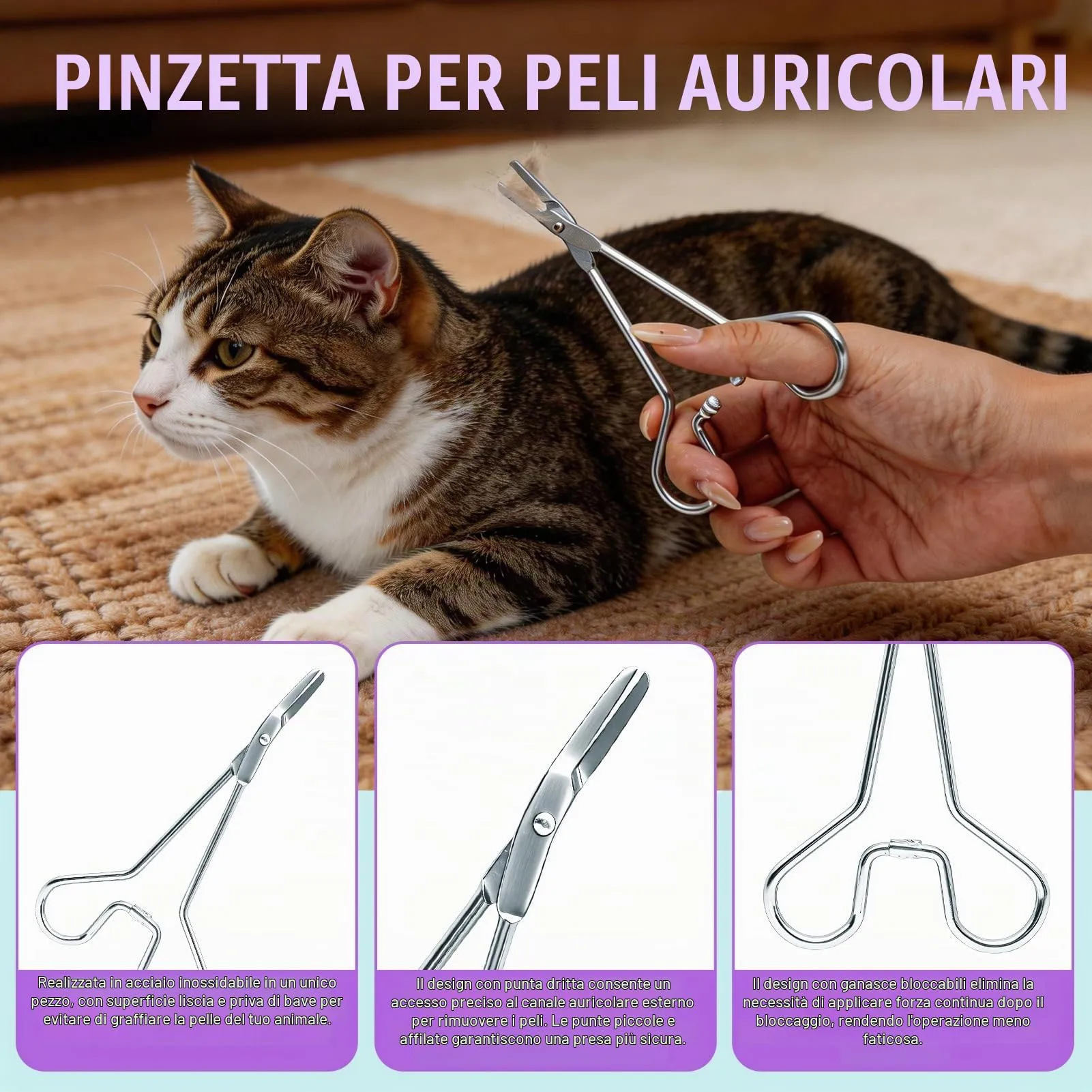 exatta Pulizia Orecchie Cane,Polvere per Pulizia Orecchie Cani - immagine 5