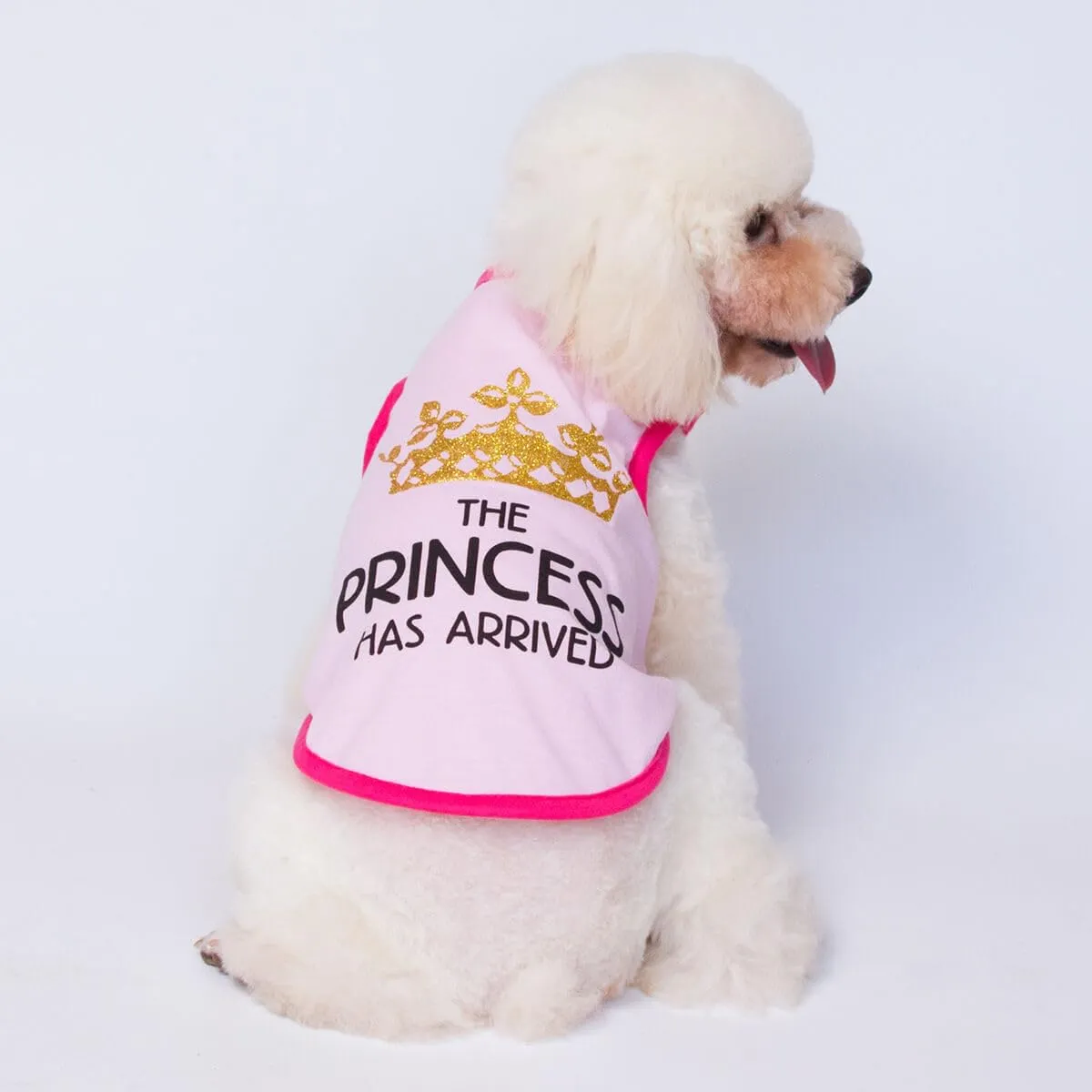 Izefia Magliette per Cani Vestiti Traspiranti Principessa Compleanno Ragazzo Ragazza Canotta Estiva Fresca Maglietta per Piccolo Cane Cucciolo Gatto Medio - immagine 3