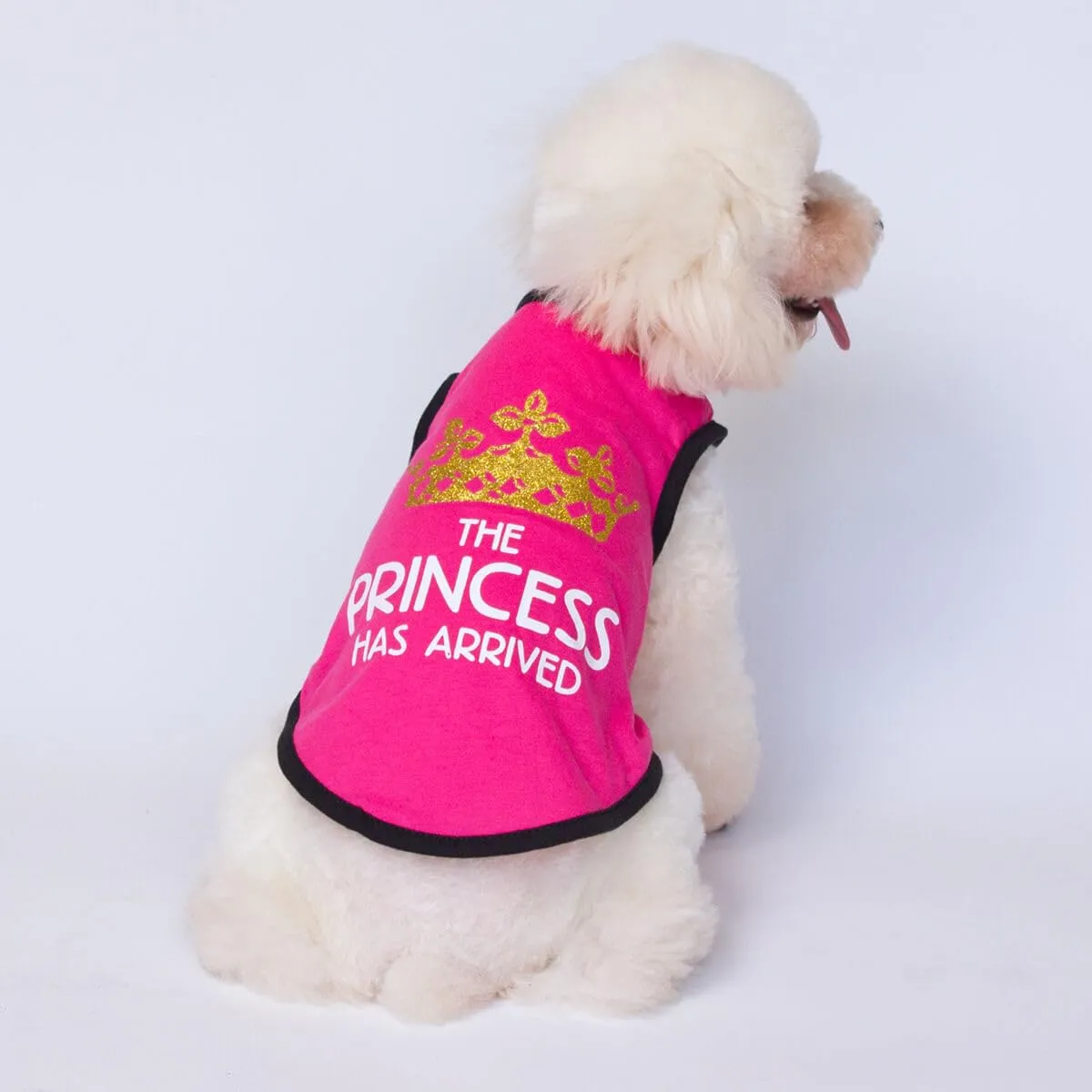 Izefia Magliette per Cani Vestiti Traspiranti Principessa Compleanno Ragazzo Ragazza Canotta Estiva Fresca Maglietta per Piccolo Cane Cucciolo Gatto Medio - immagine 3
