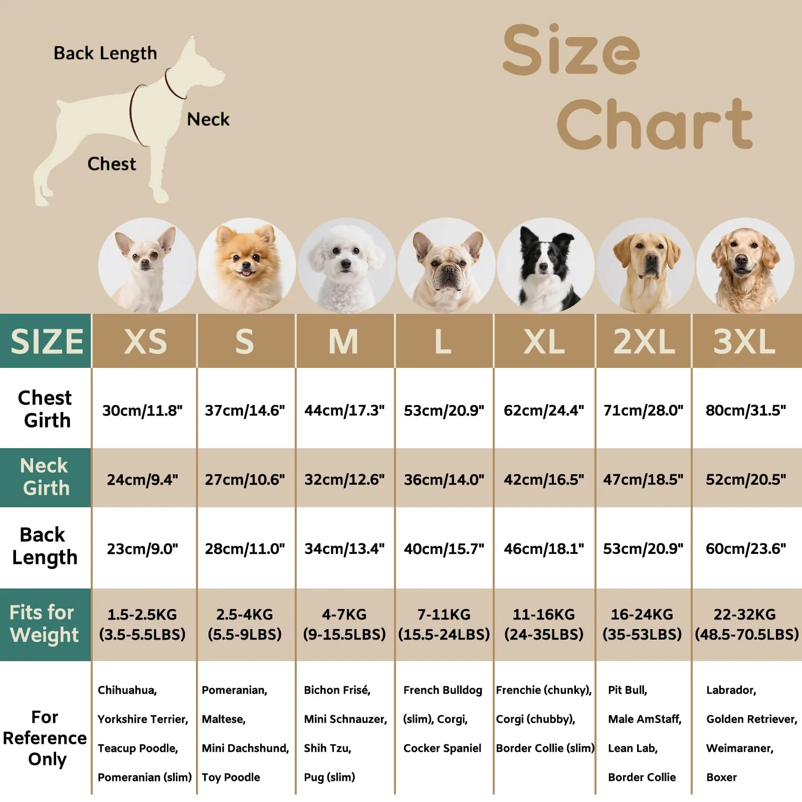 Maglione Cane Natalizio - Caldo Maglioncino con Renna, foro per guinzaglio, maglioncini per Maltese,Yorkshire Terrier, Spitz nano, Piccolo meticcio, Marrone Chiaro S - immagine 3