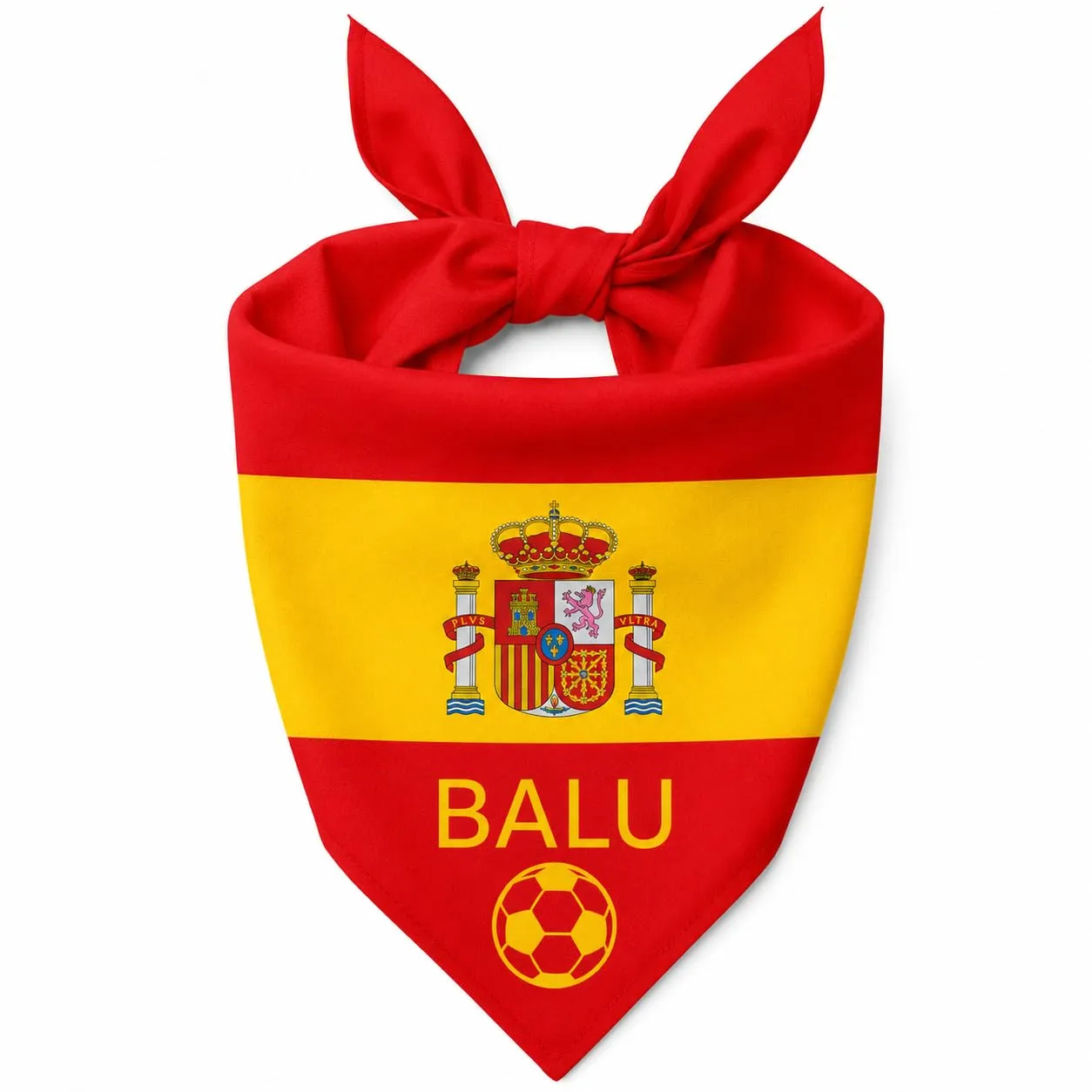 Bandana Personalizzata per Cane con Nome – Foulard per Cani Personalizzabile con Testo e Simbolo – Lavabile – Prodotto e Personalizzato in Europa (Spagna, L) - immagine 1