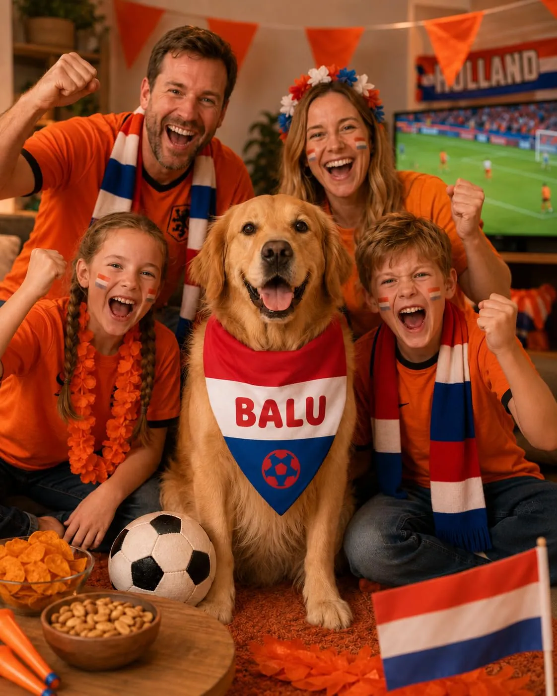 Bandana Personalizzata per Cane con Nome – Foulard per Cani Personalizzabile con Testo e Simbolo – Lavabile – Prodotto e Personalizzato in Europa (Paesi Bassi, XL) - immagine 4