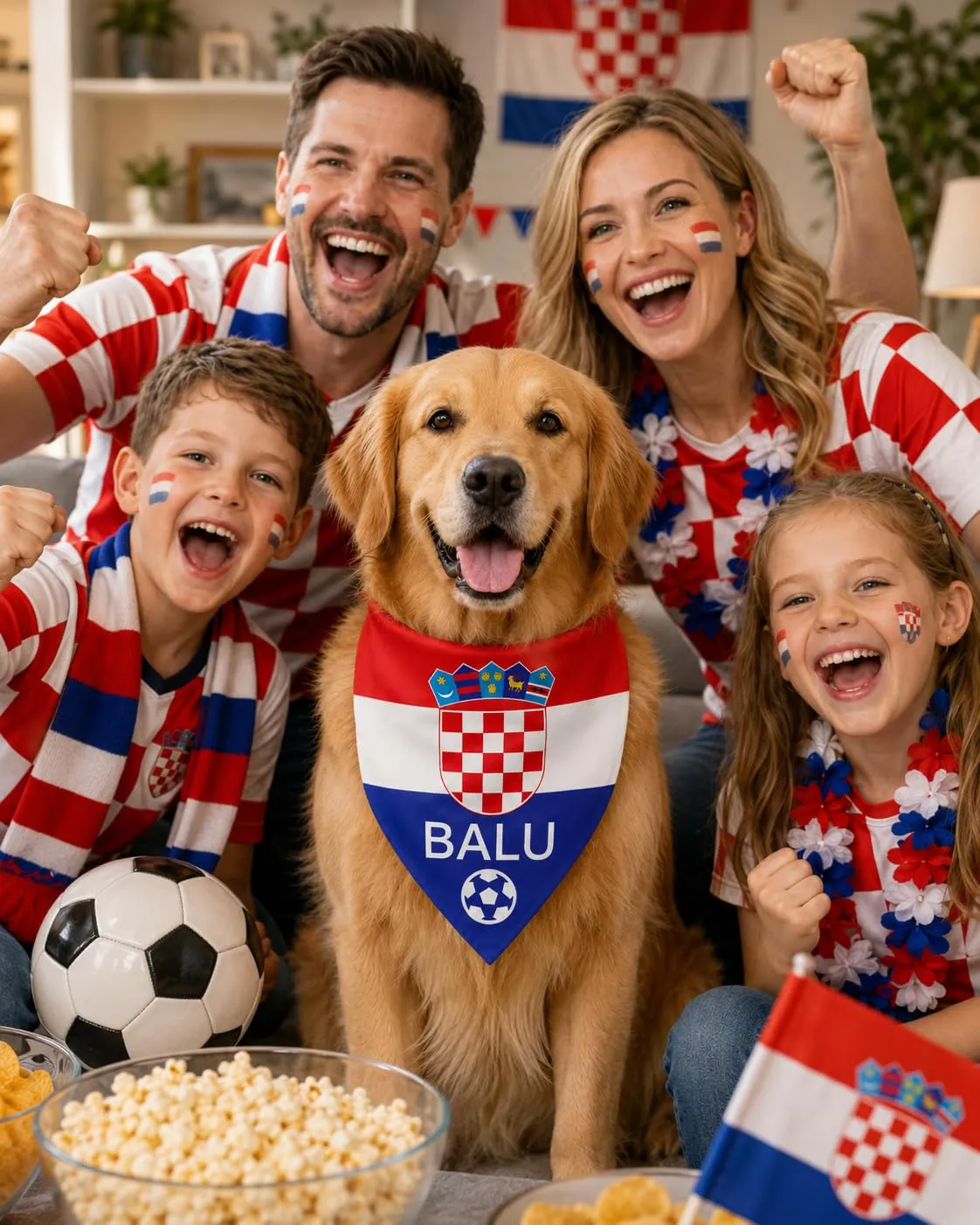 Bandana Personalizzata per Cane con Nome – Foulard per Cani Personalizzabile con Testo e Simbolo – Lavabile – Prodotto e Personalizzato in Europa (Croazia, M) - immagine 4
