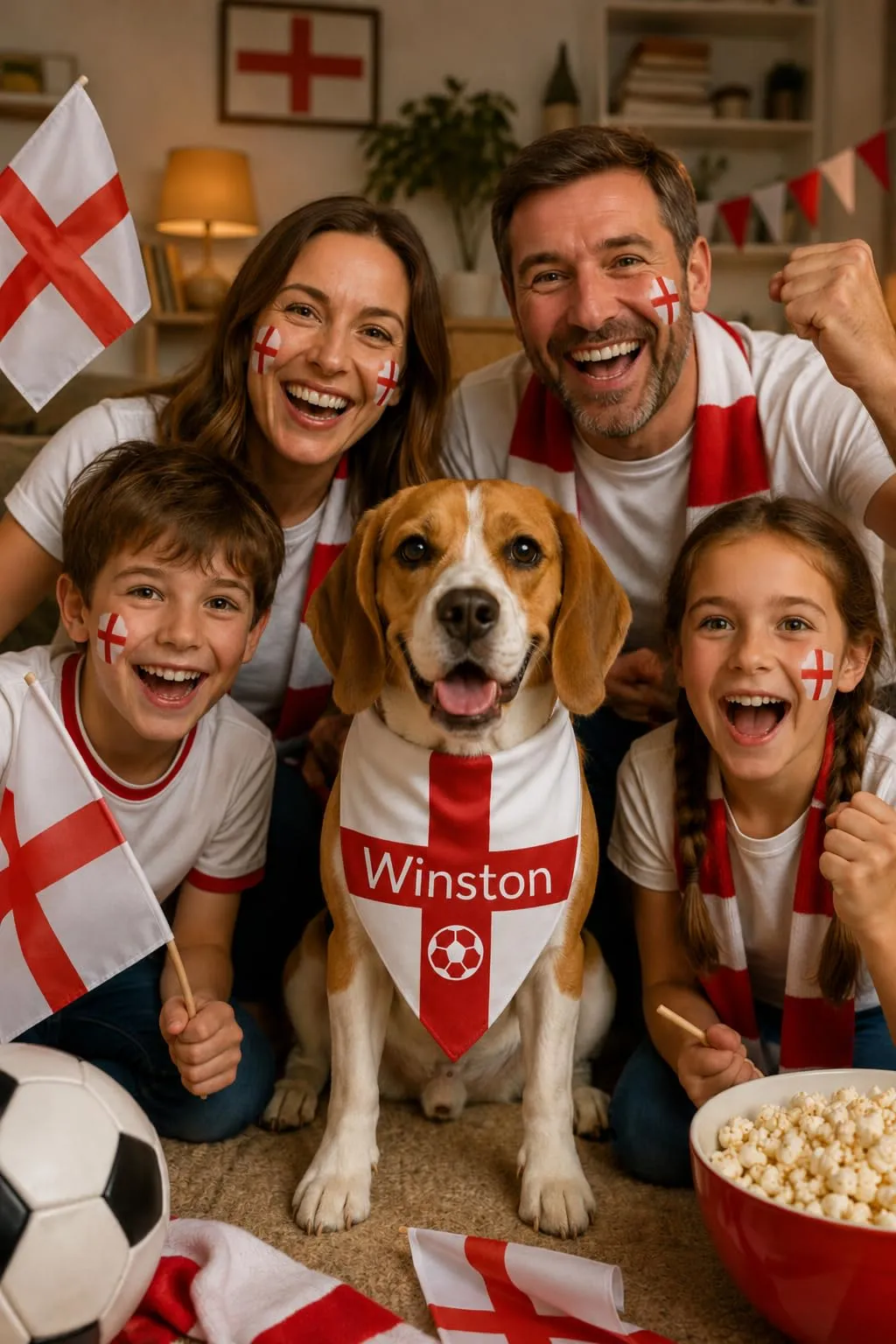 Bandana Personalizzata per Cane con Nome – Foulard per Cani Personalizzabile con Testo e Simbolo – Lavabile – Prodotto e Personalizzato in Europa (Inghilterra, M) - immagine 4