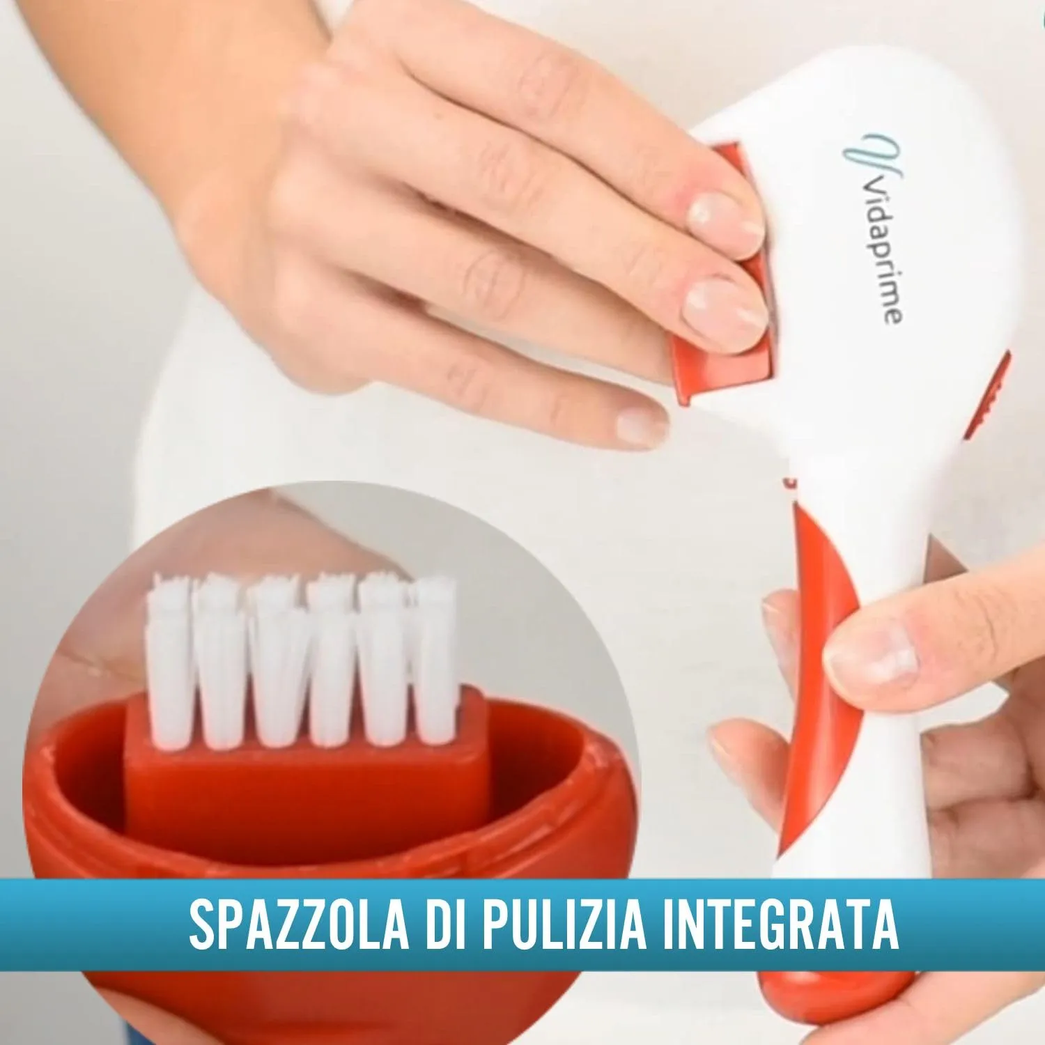 Vidaprime - Pettine elettrico antipidocchi e lendini, efficace, cura ottimale dei capelli, professionale - immagine 5