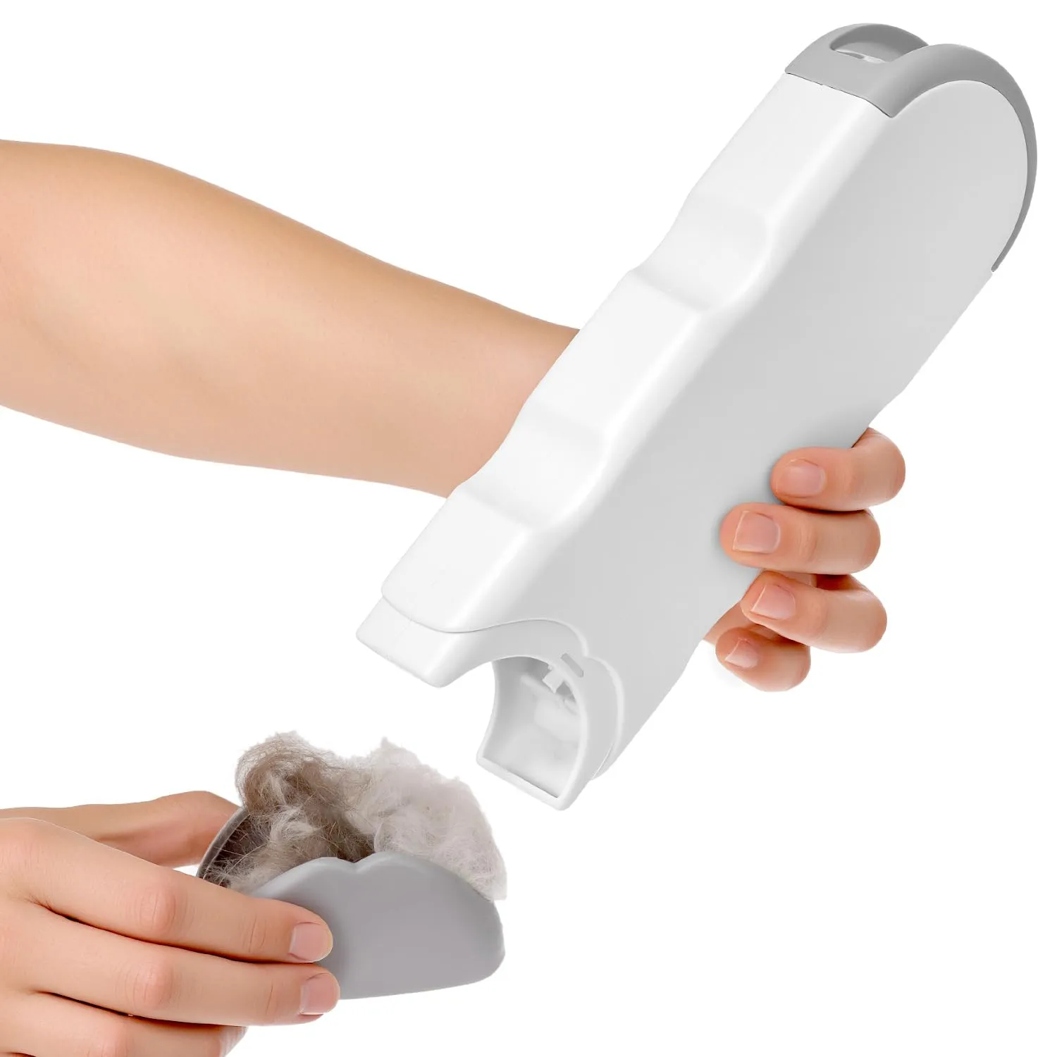 QWORK® Kit Spazzola Leva Pelucchi - Potere Pulente Rinforzato, Autopulente & Riutilizzabile - per Divano/Letto/Vestiti/Viaggi - immagine 3