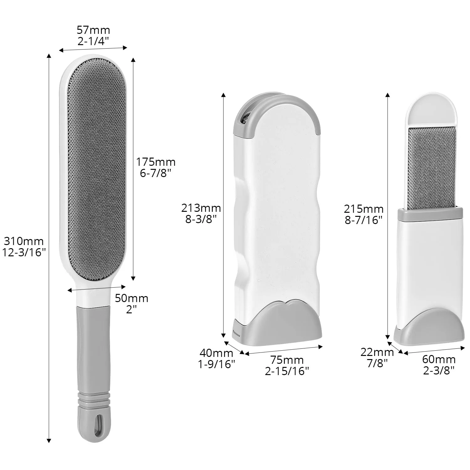 QWORK® Kit Spazzola Leva Pelucchi - Potere Pulente Rinforzato, Autopulente & Riutilizzabile - per Divano/Letto/Vestiti/Viaggi - immagine 7