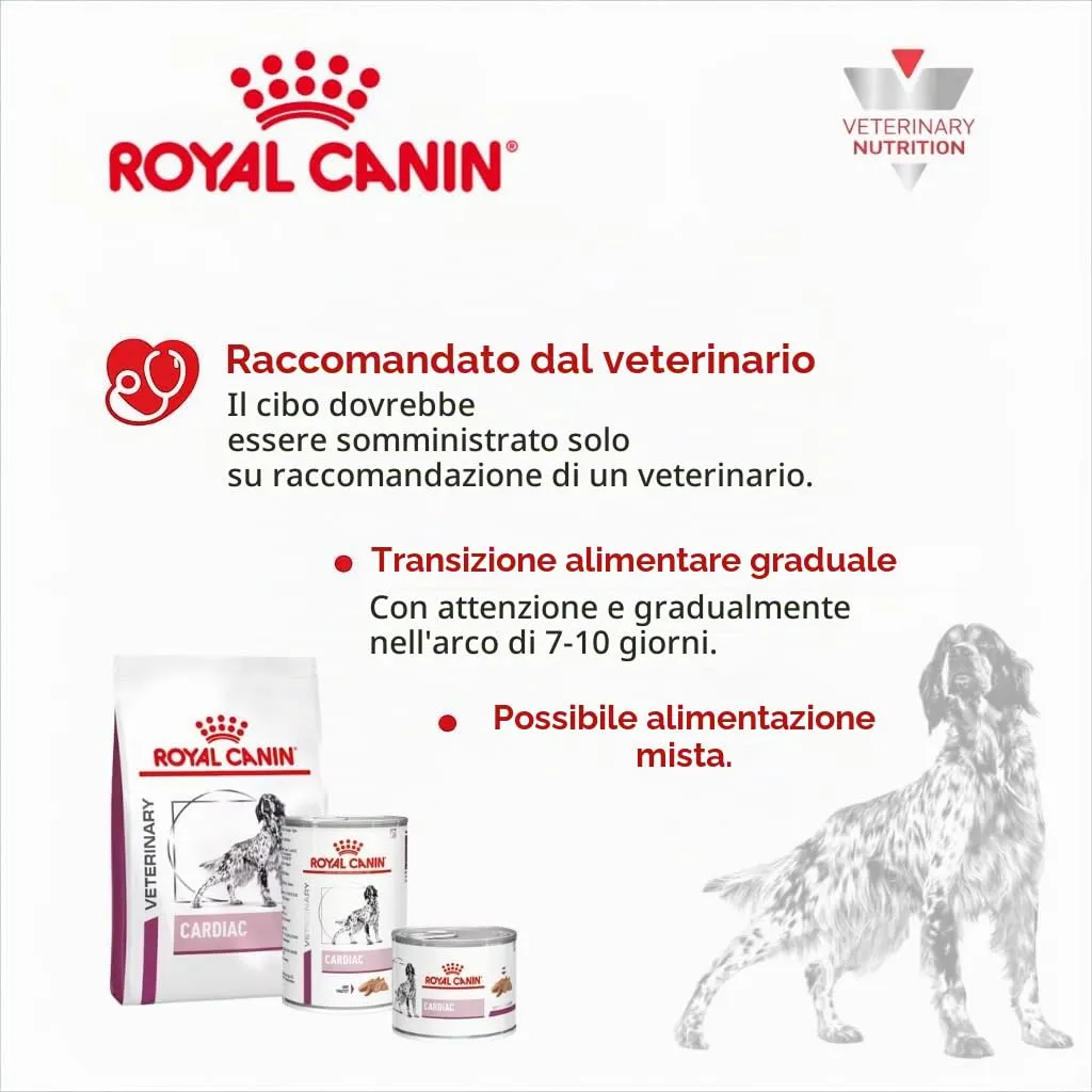 Royal Canin Veterinary Cardiac | 2kg | Alimento dietetico completo per cani | Per il supporto della funzione cardiaca - immagine 4